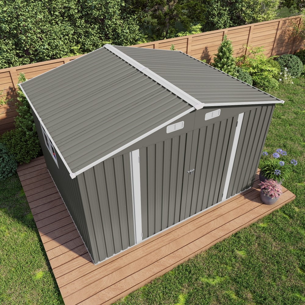 Fresh Spaces LS-W3213S00003 Metal-Storage-Buildings-Sheds - View #3