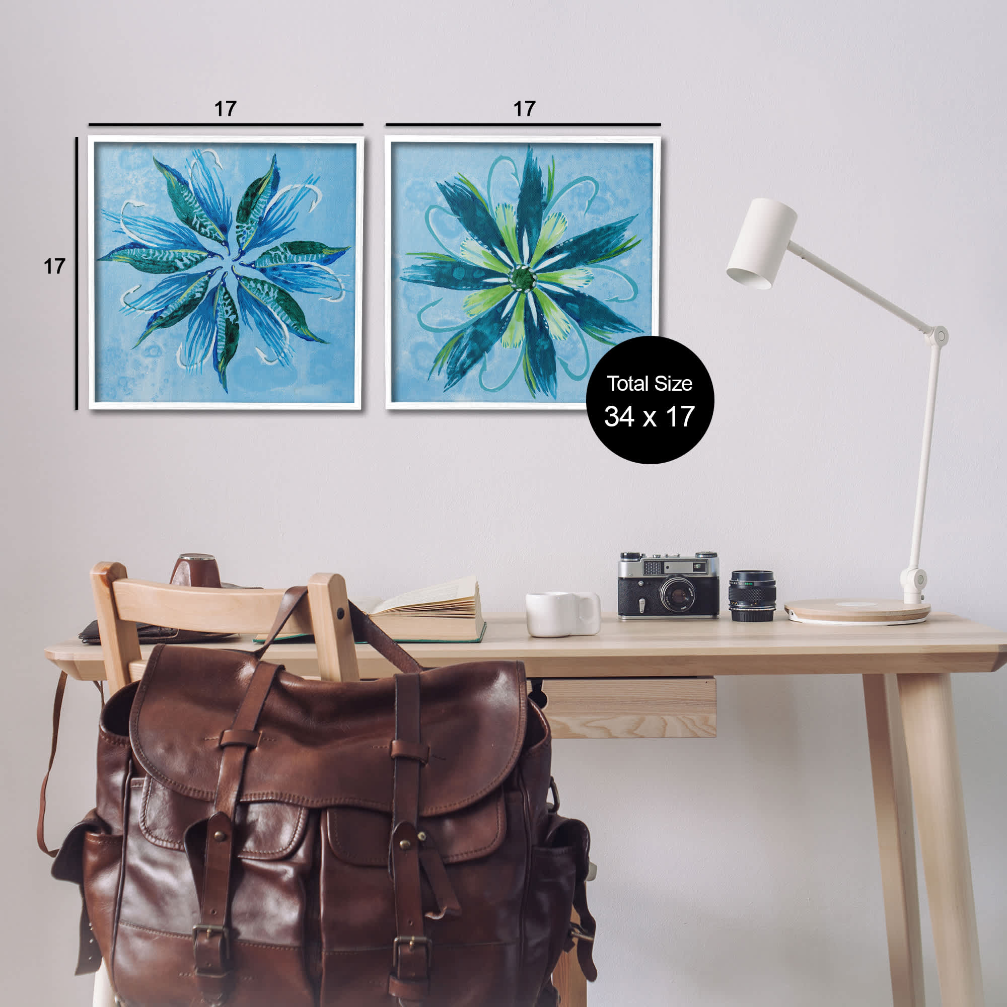 Stupell Industries B2-790-WFR-2PC-17X17 Wall-Art - View #2