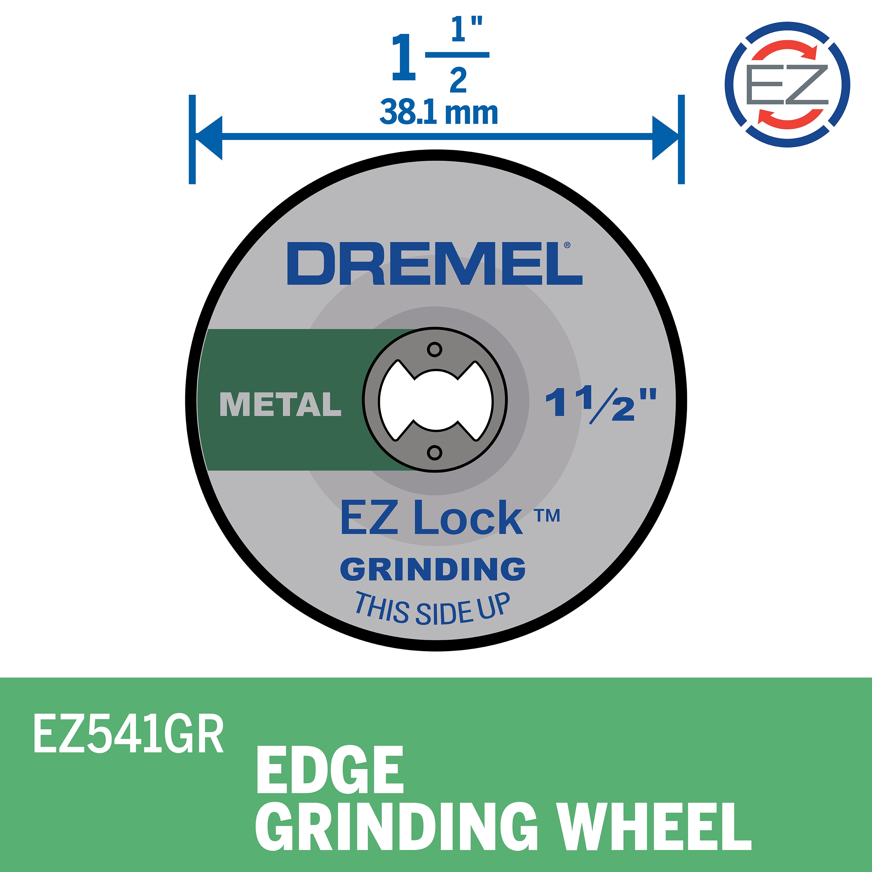 Dremel EZ Lock 5-Piece Emery 1-1/4-in Sanding Disc Accessory Kit