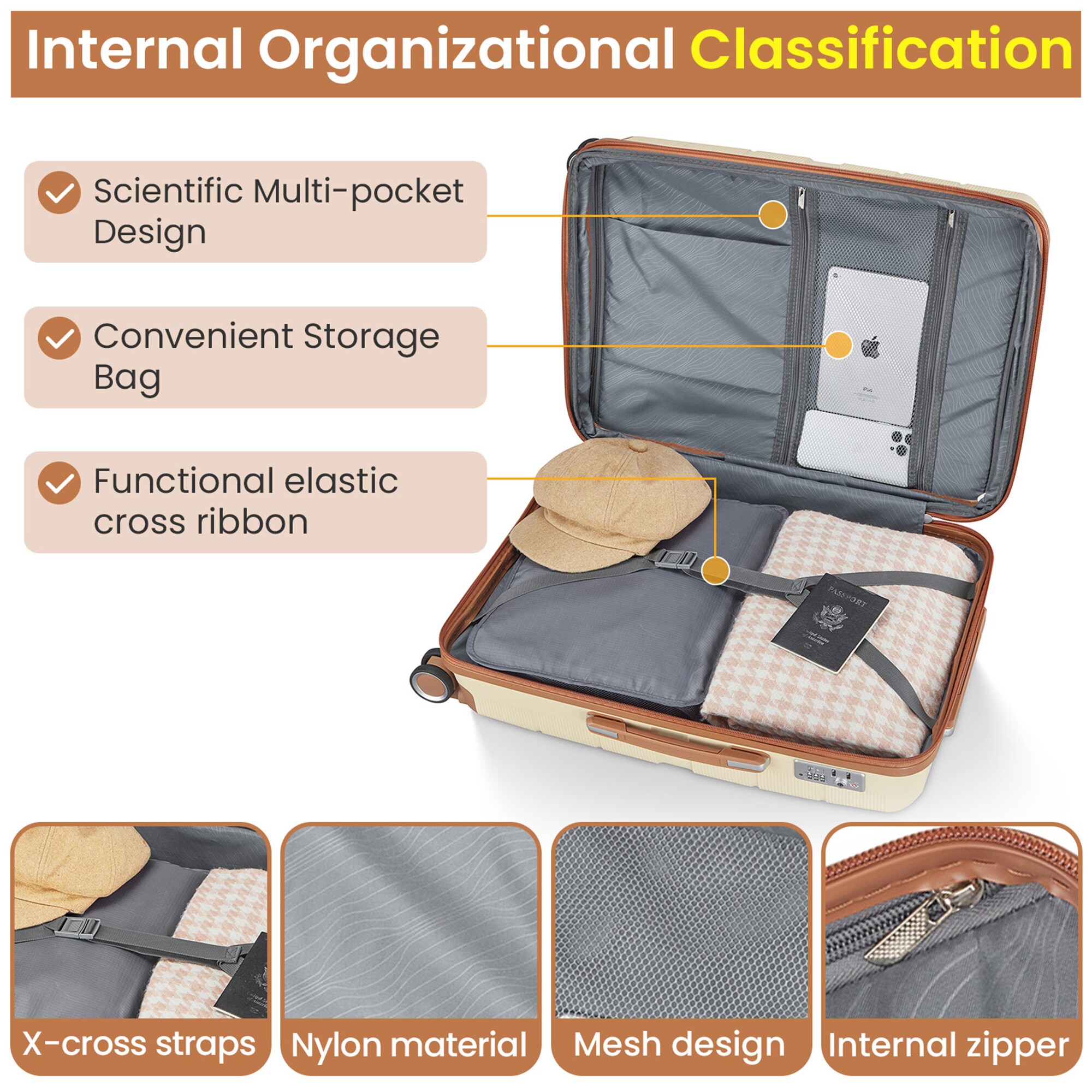 SINOFURN SYD9200004BG Luggage-And-Luggage-Sets - View #3