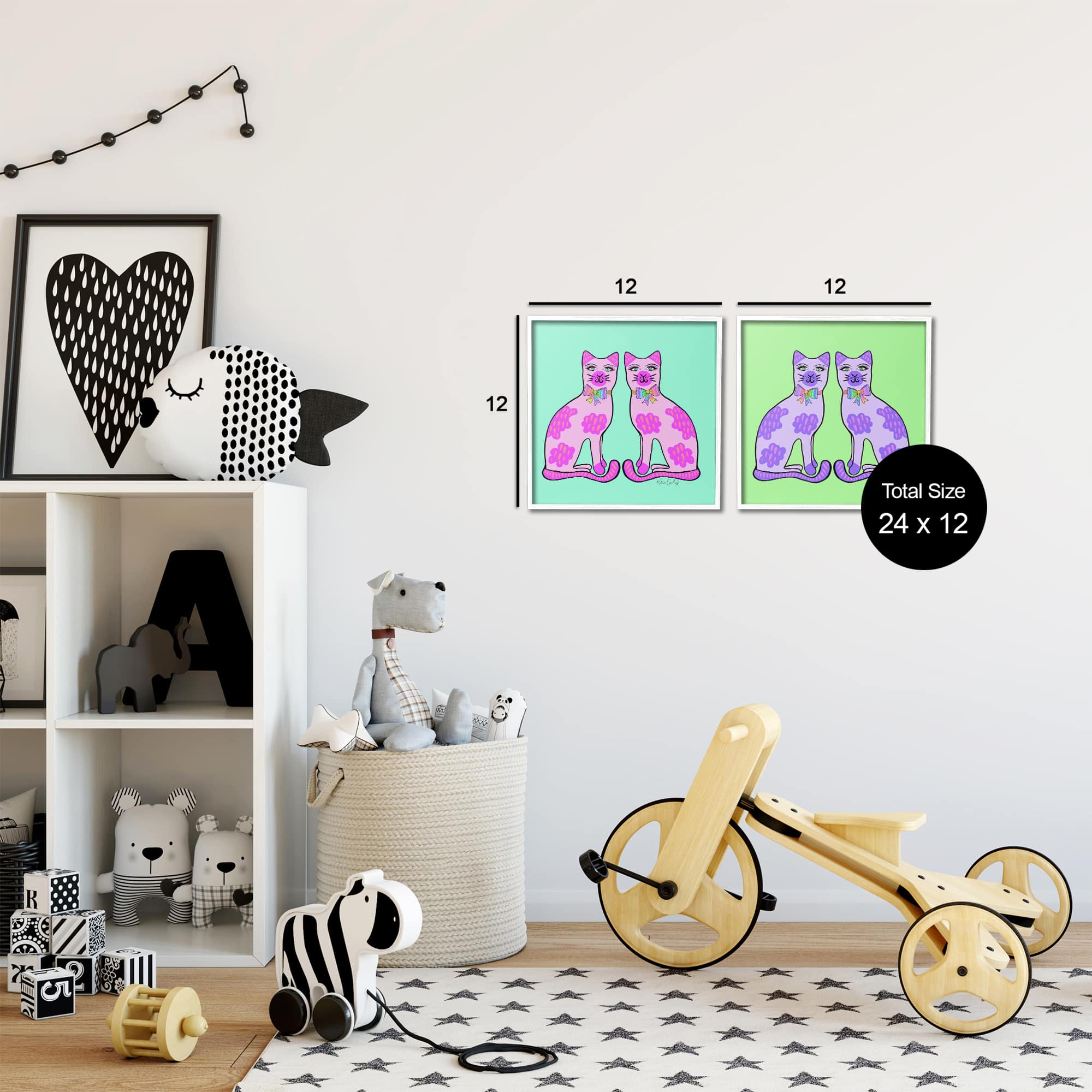 Stupell Industries B2-794-WFR-2PC-12X12 Wall-Art - View #2