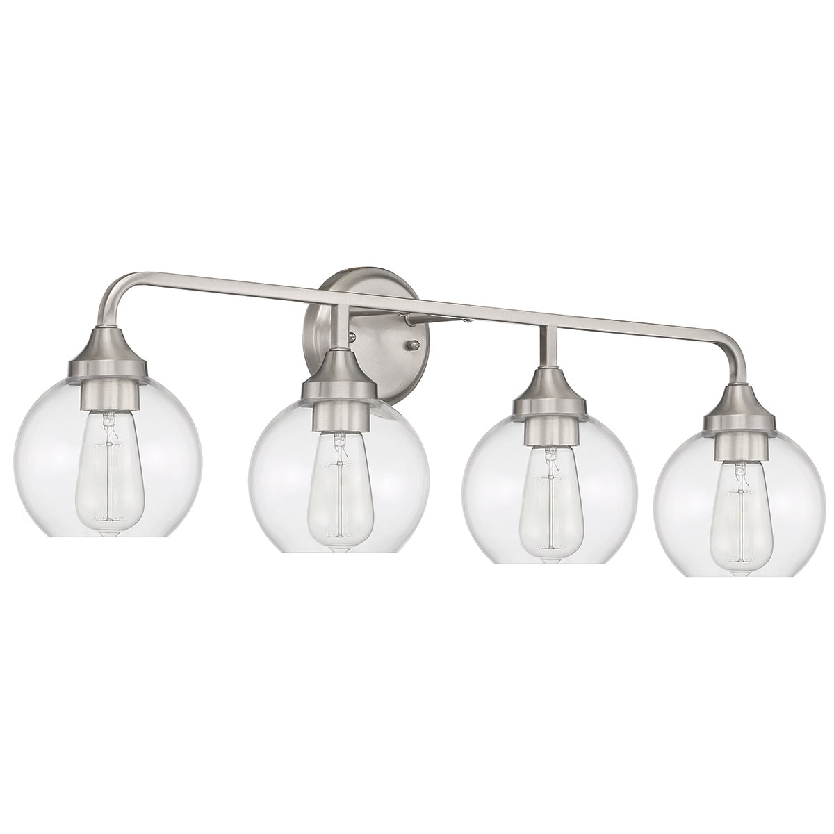 Craftmade 56204-BNK Glenda 32.25-in 4 -Light Brushed Nickel Traditional Vanity light