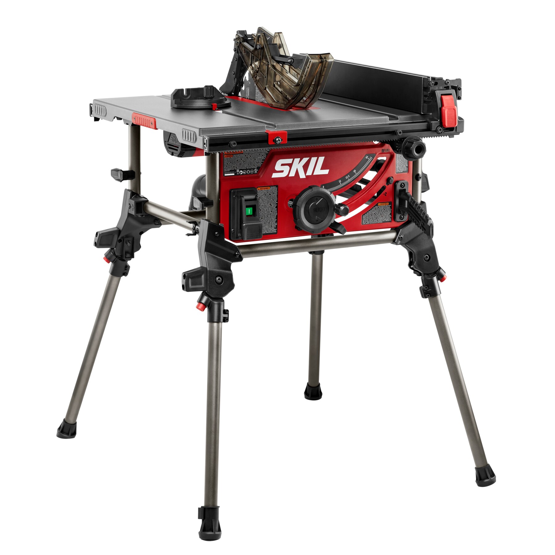 SKIL 8.25-in 15 -Amp Portable Benchtop Table Saw with Folding Stand