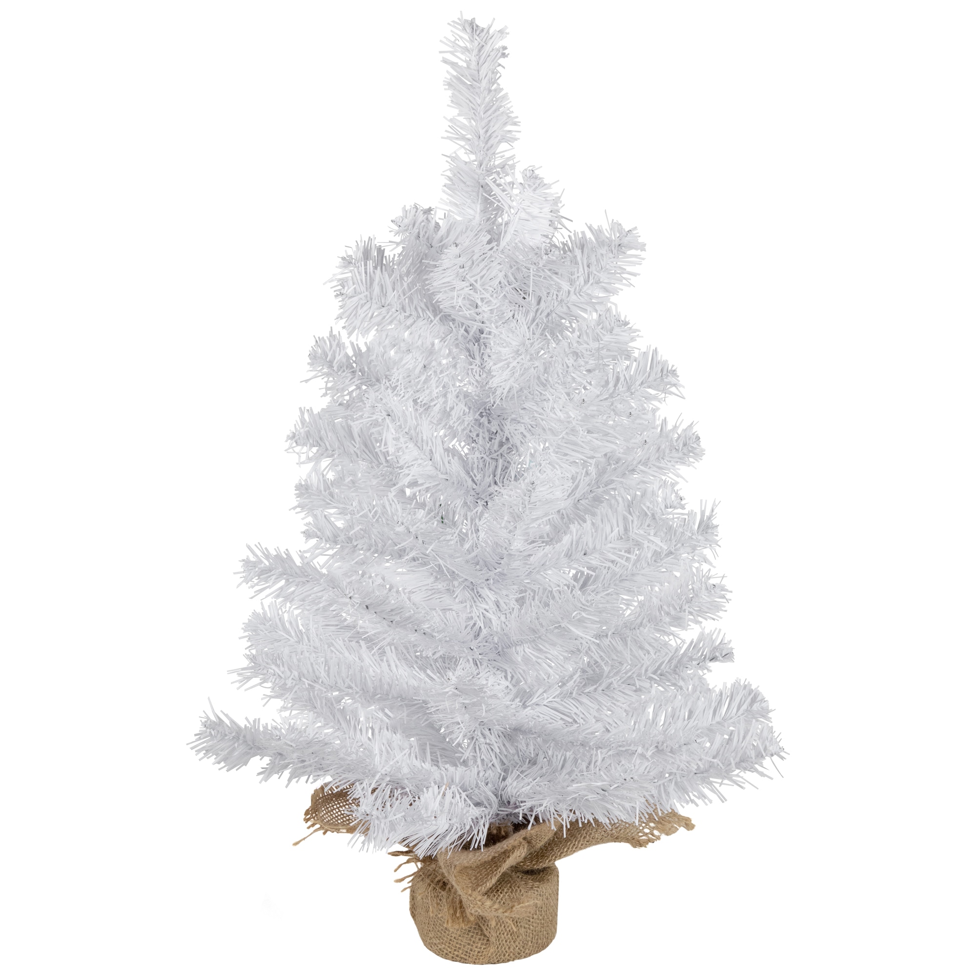 Northlight 32615037 2-ft Pine Slim White Artificial Christmas Tree