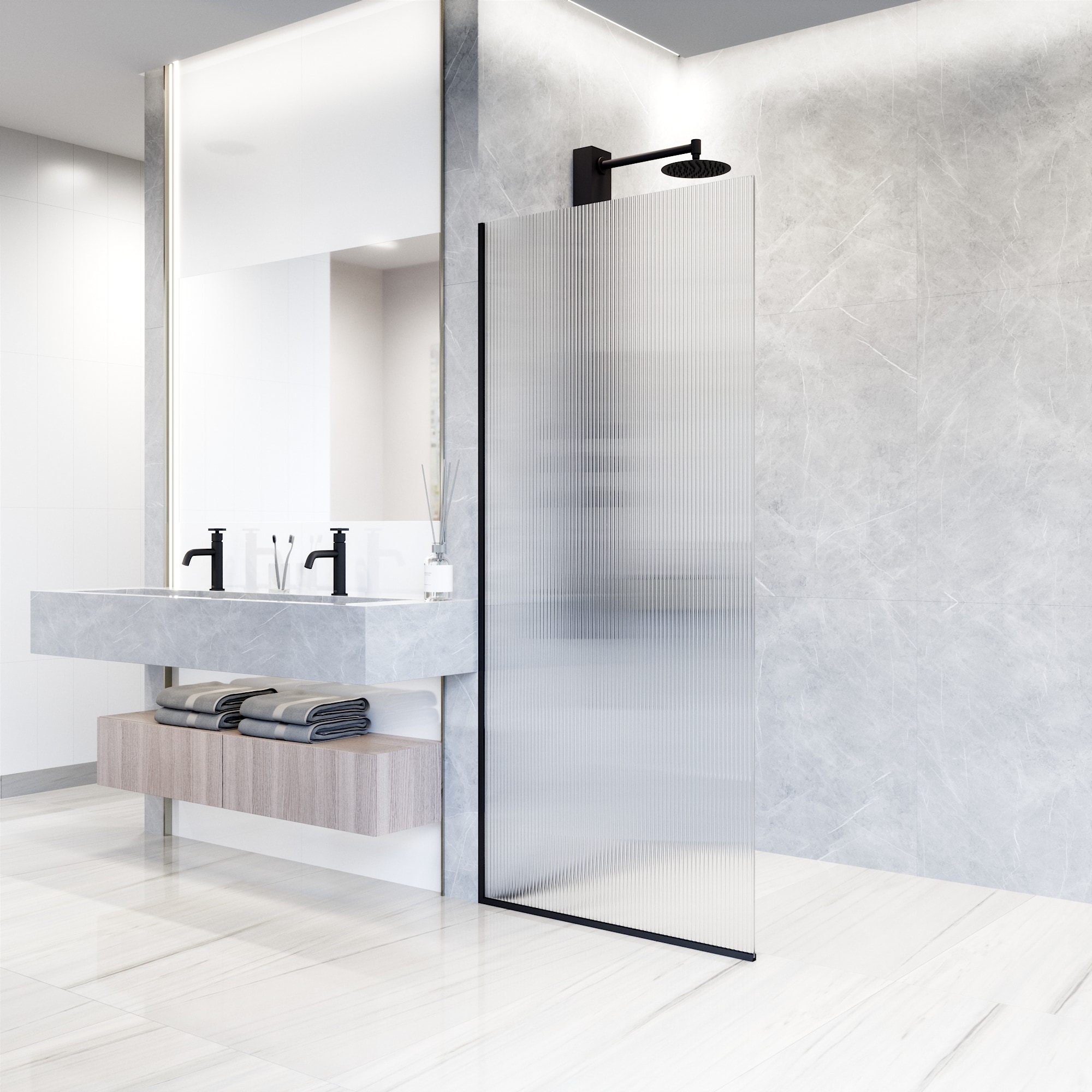 VIGO VG6075MBFL3474 Shower-Doors - View #4