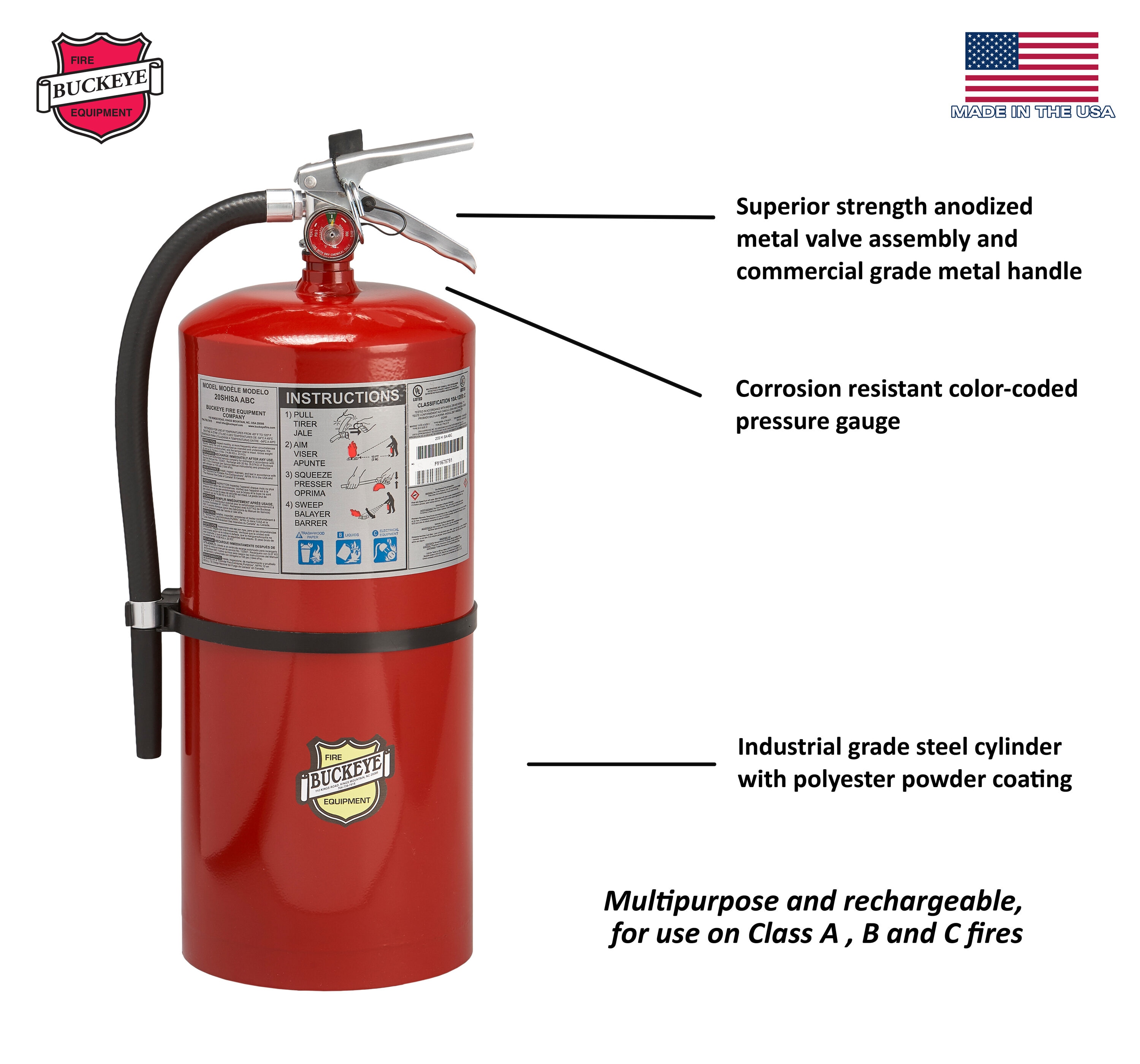 Buckeye 12120 Fire-Extinguishers - View #2