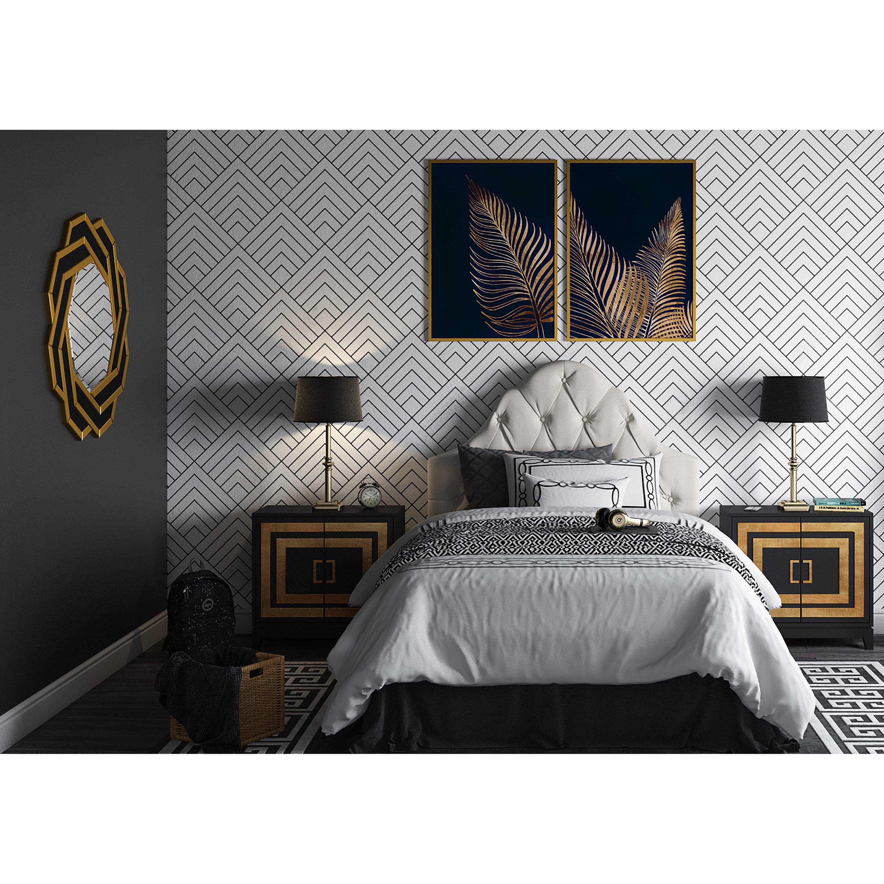 HomeFare DS-D015-250-432A Upholstered-Headboards - View #8