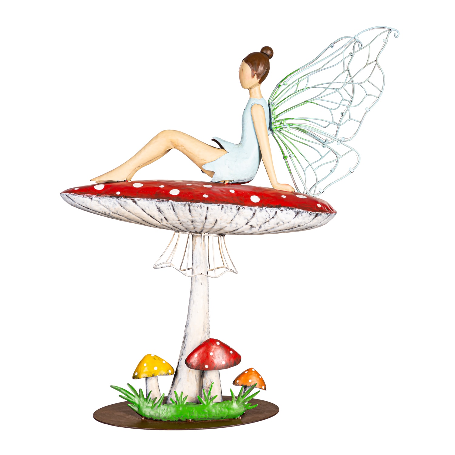 Evergreen 47M5284 23-in H x 18.5-in W Multiple colors/finishes Fairy Garden Statue