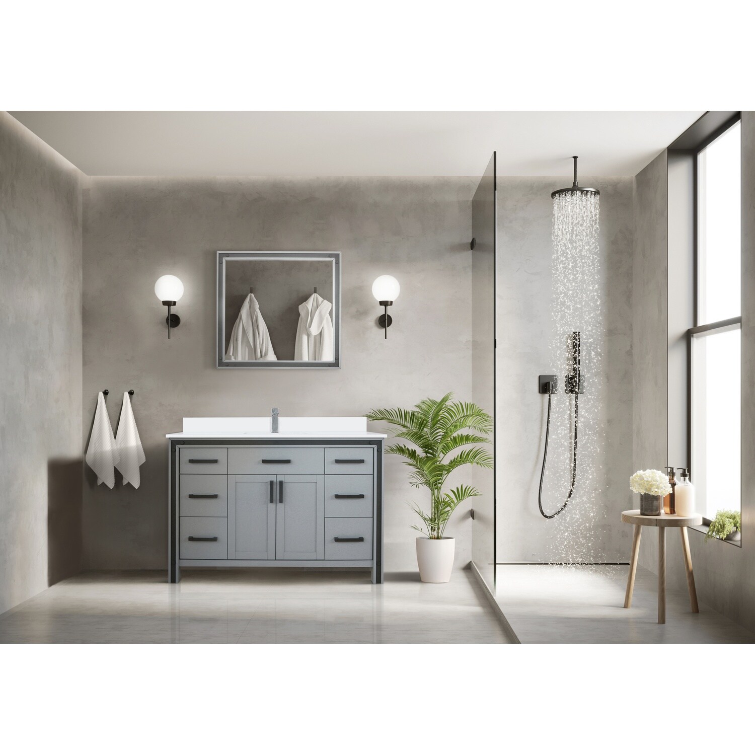 Watnature K47S5IDZB34W Bath-Vanity-Combo - View #6