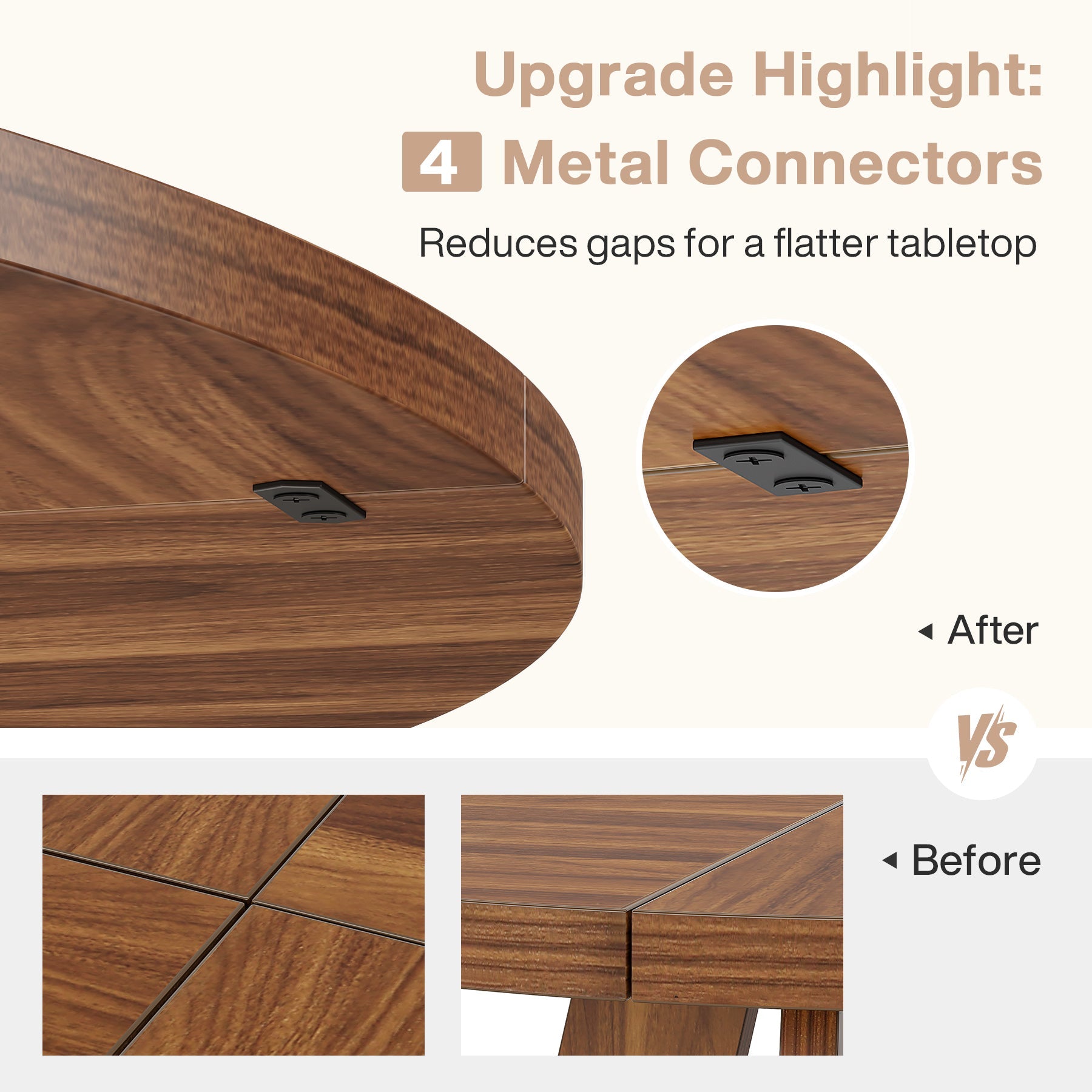 Tribesigns HOGA-XK00614X Dining-Tables - View #4
