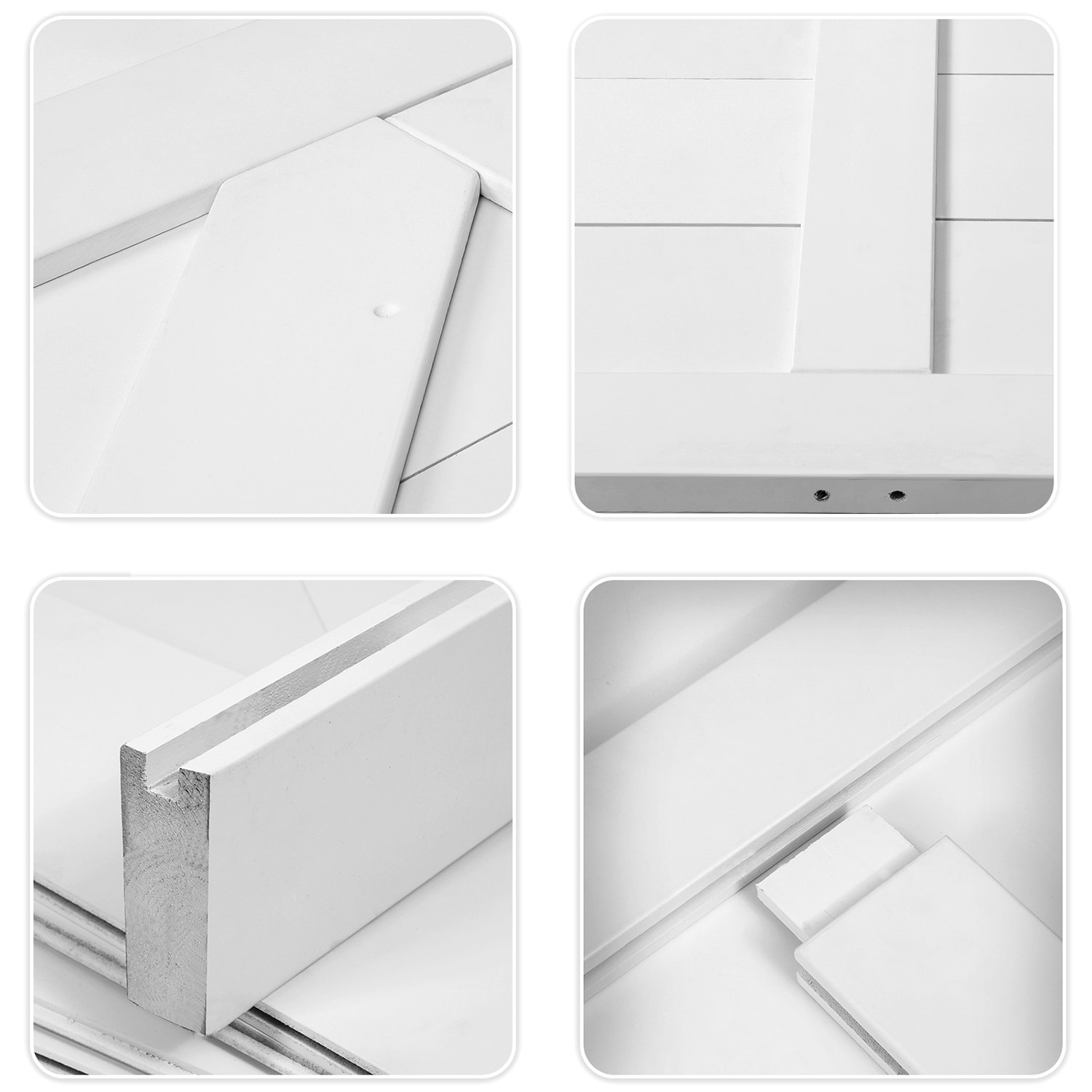 SINOFURN SYB590018WT Barn-Doors - View #6