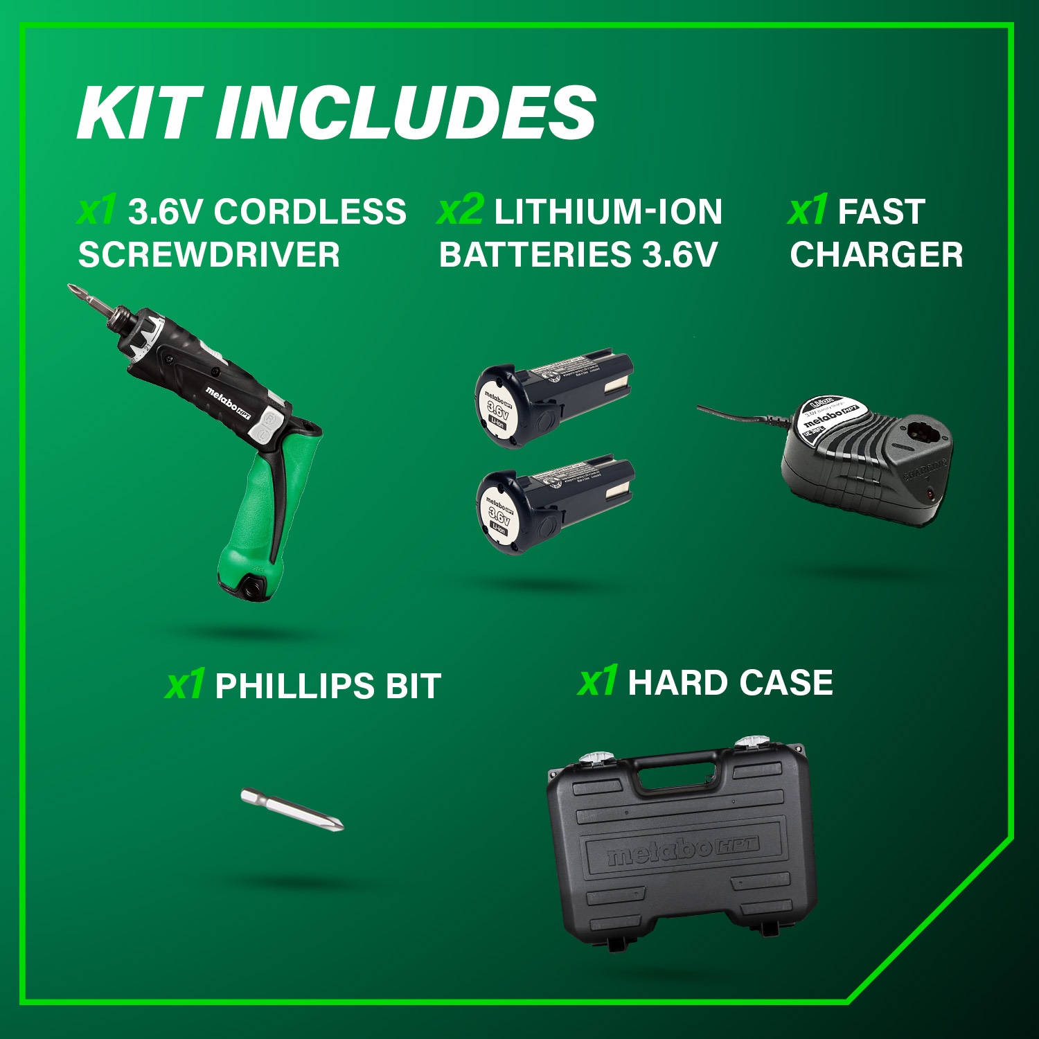 Metabo HPT DB3DL2M Cordless-Screwdrivers - View #5