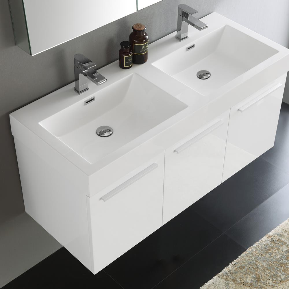 Fresca FVN8092WH-D Bath-Vanity-Combo - View #6