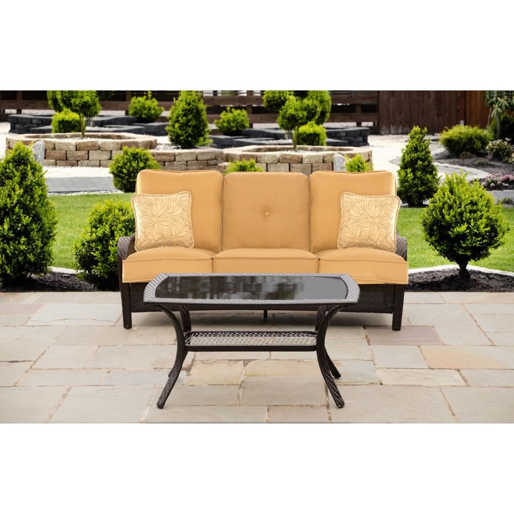 Hanover ORLEANS2PC-B-TAN Patio-Conversation-Sets - View #4