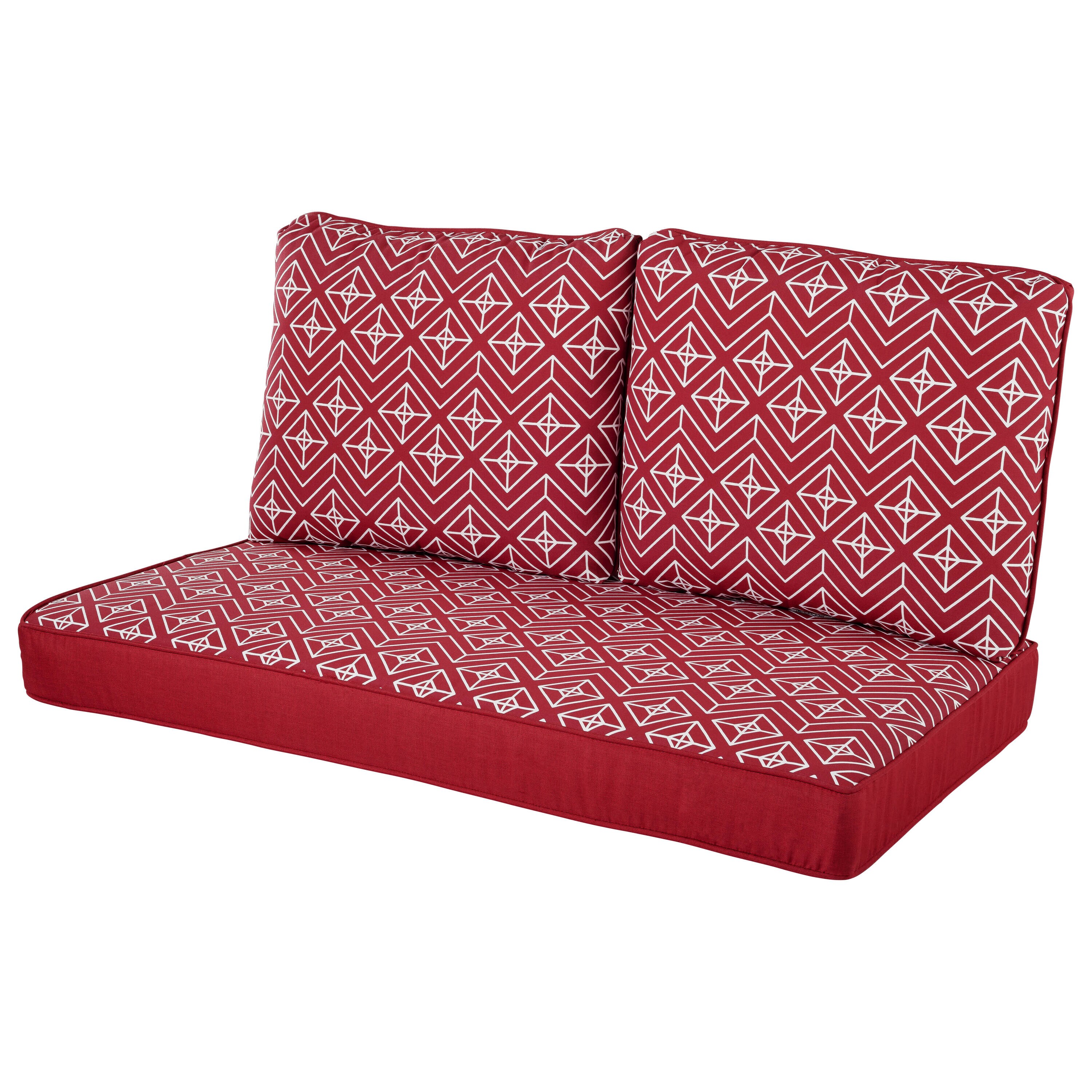 Lowes best sale settee cushions