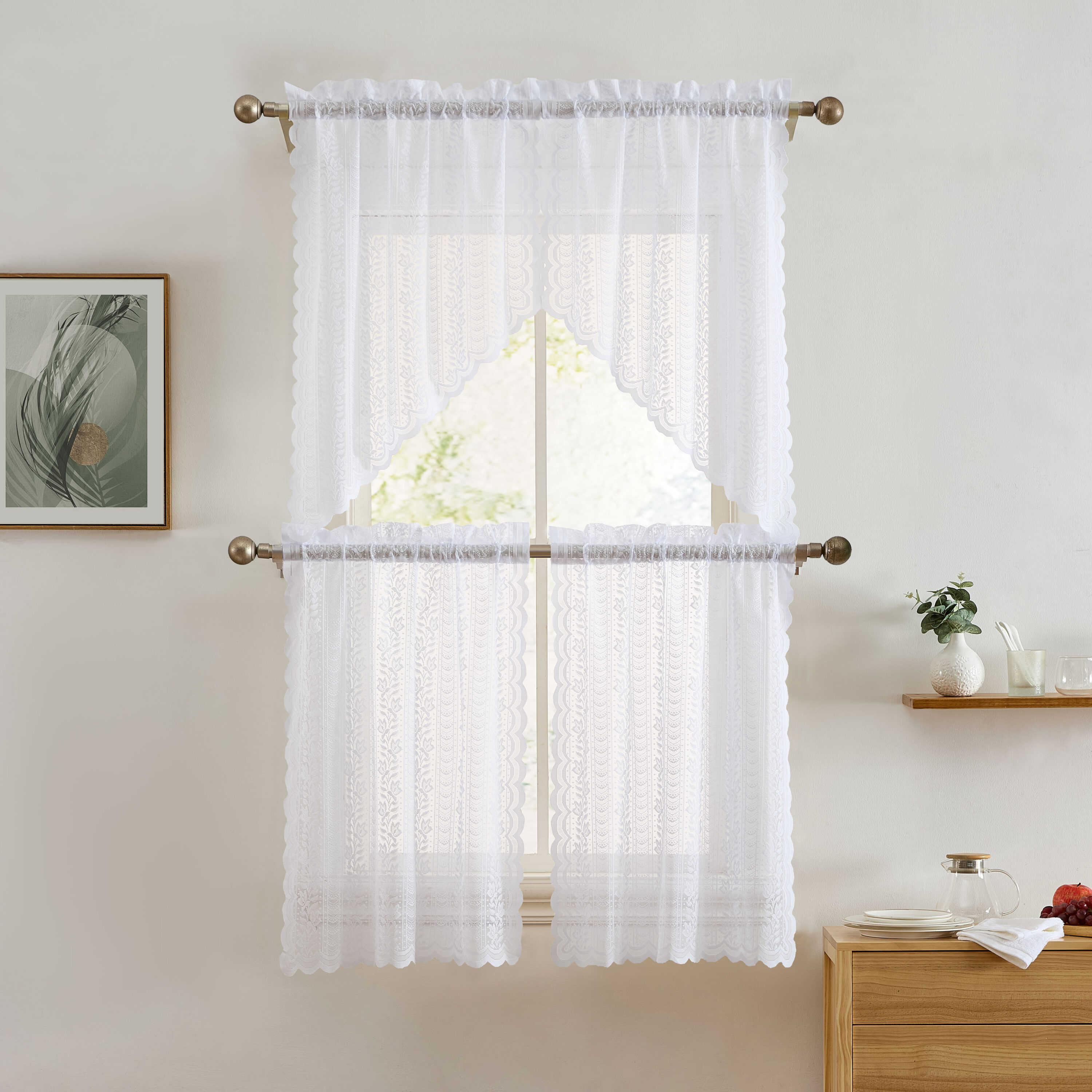 HLC.me SPHA-36-WHT valances - View #5