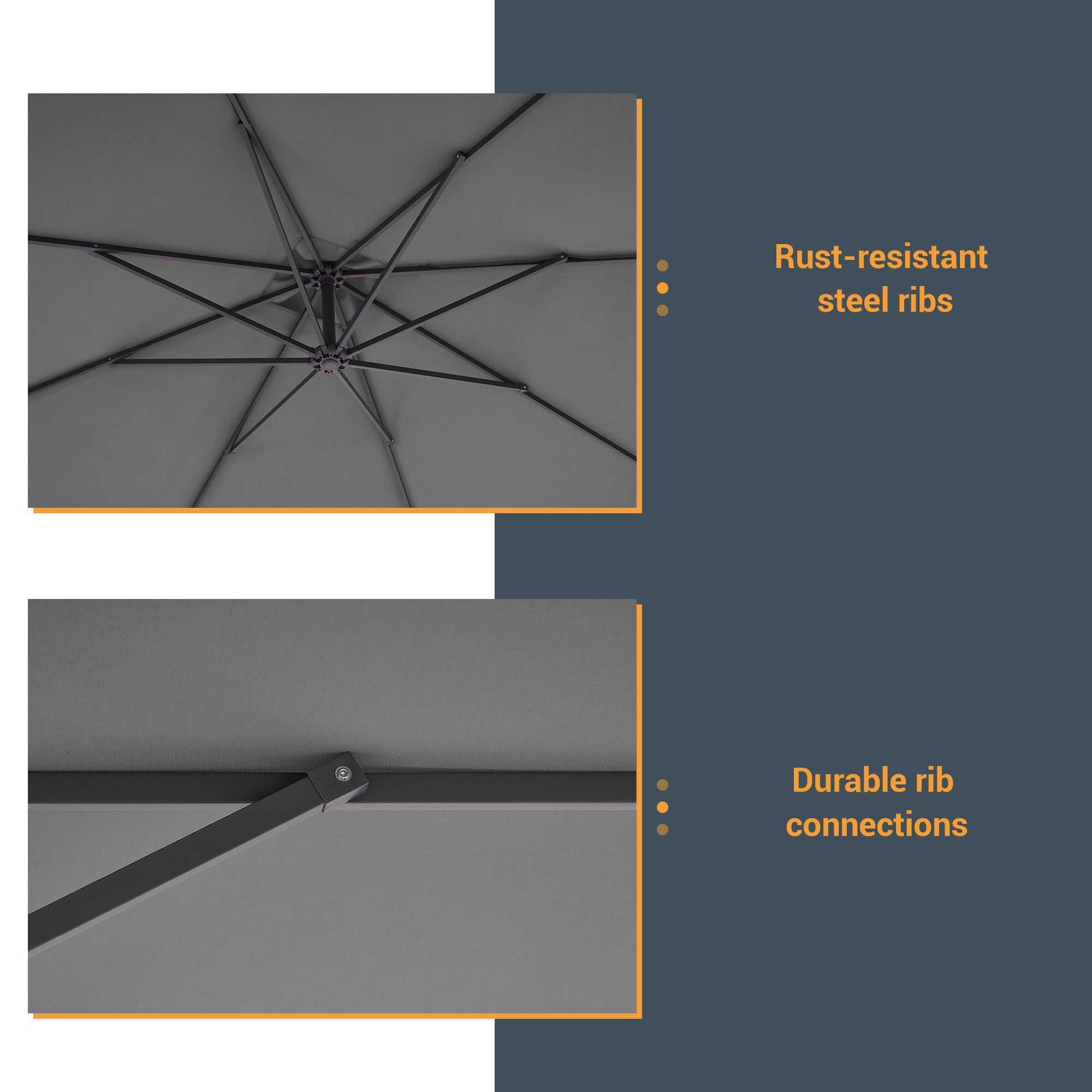 Sonkuki SD-S186GY Umbrellas-2 - View #4