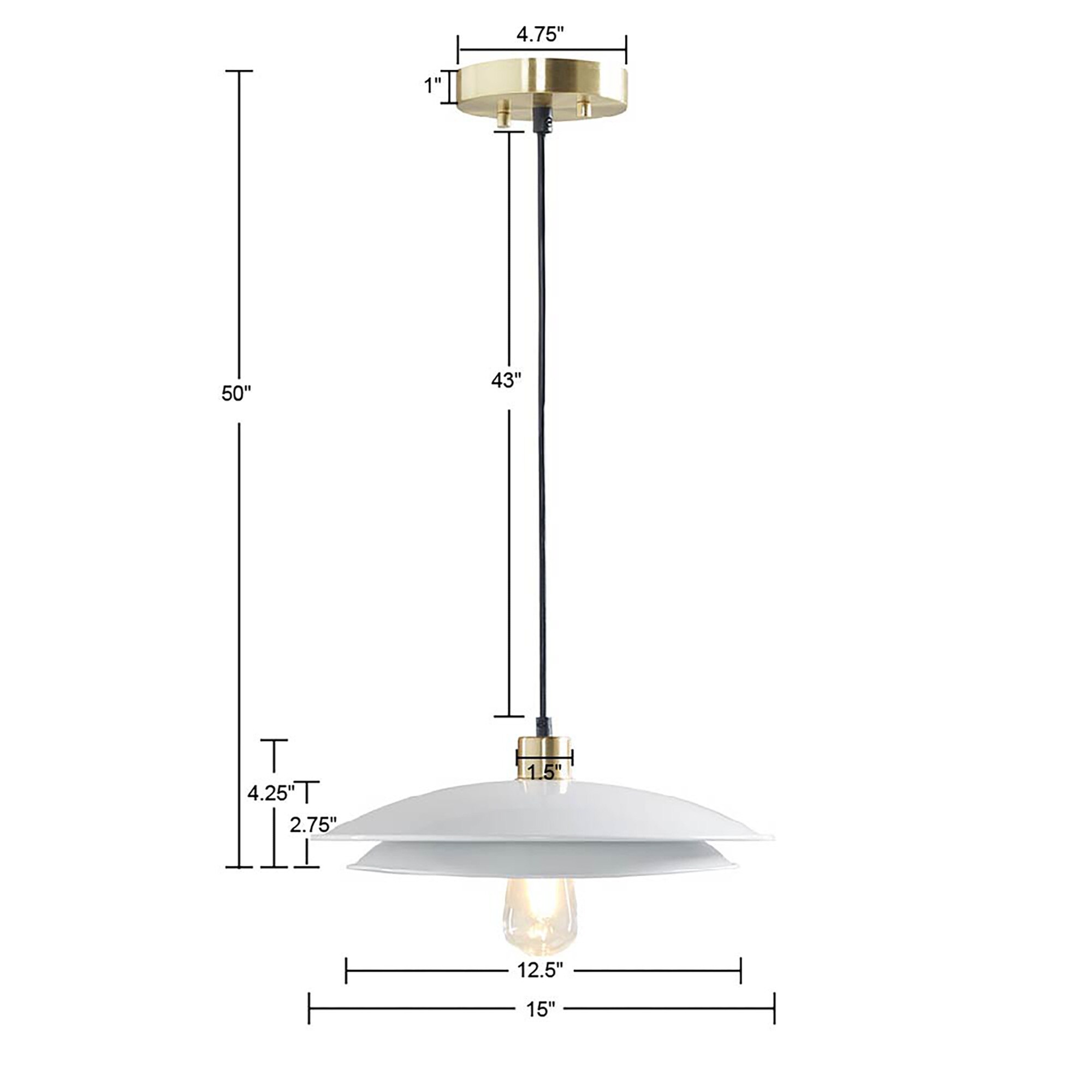 Poinic LRJ-P006WH Pendant-Lights - View #3