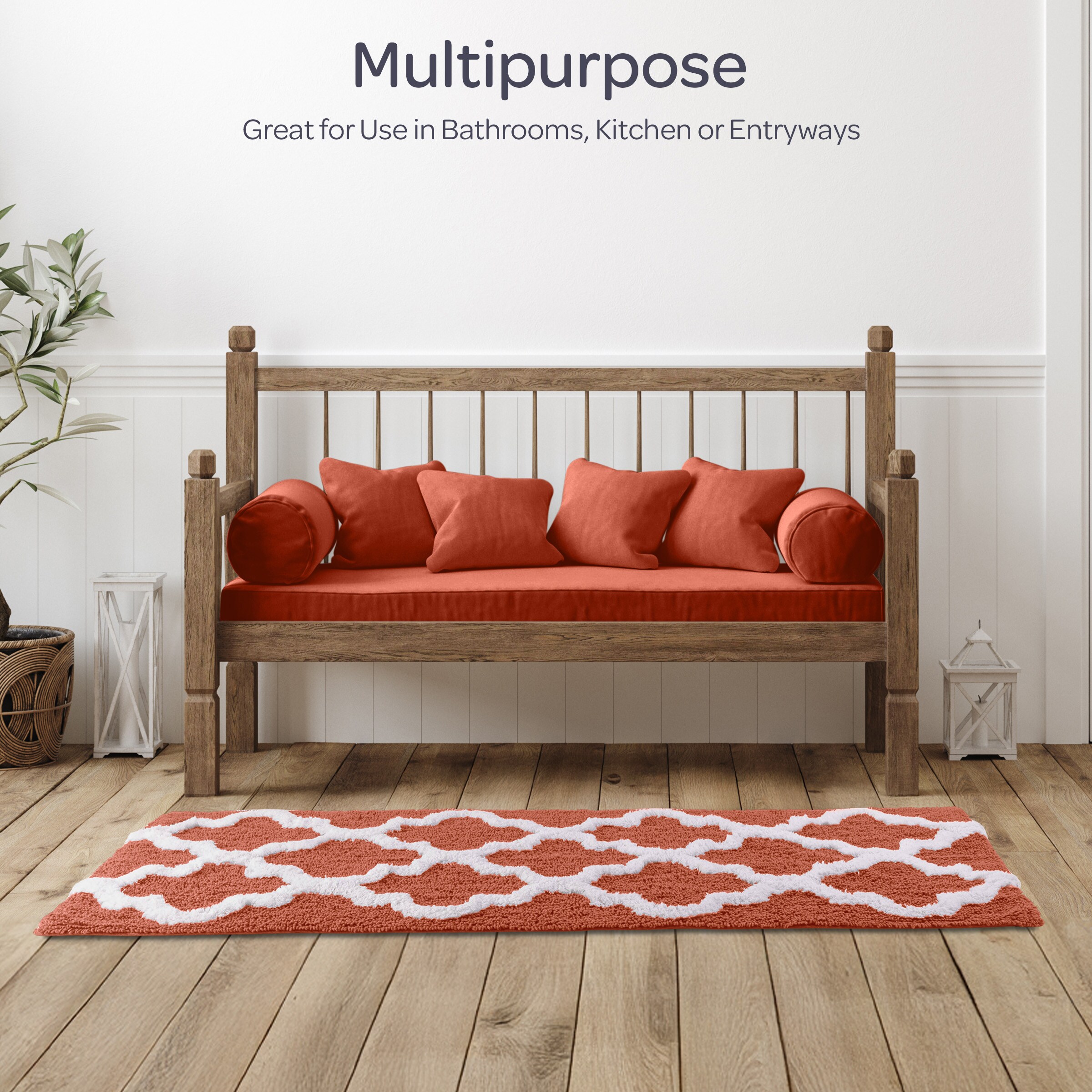 Hastings Home 542259LWM Bath-Rugs - View #3