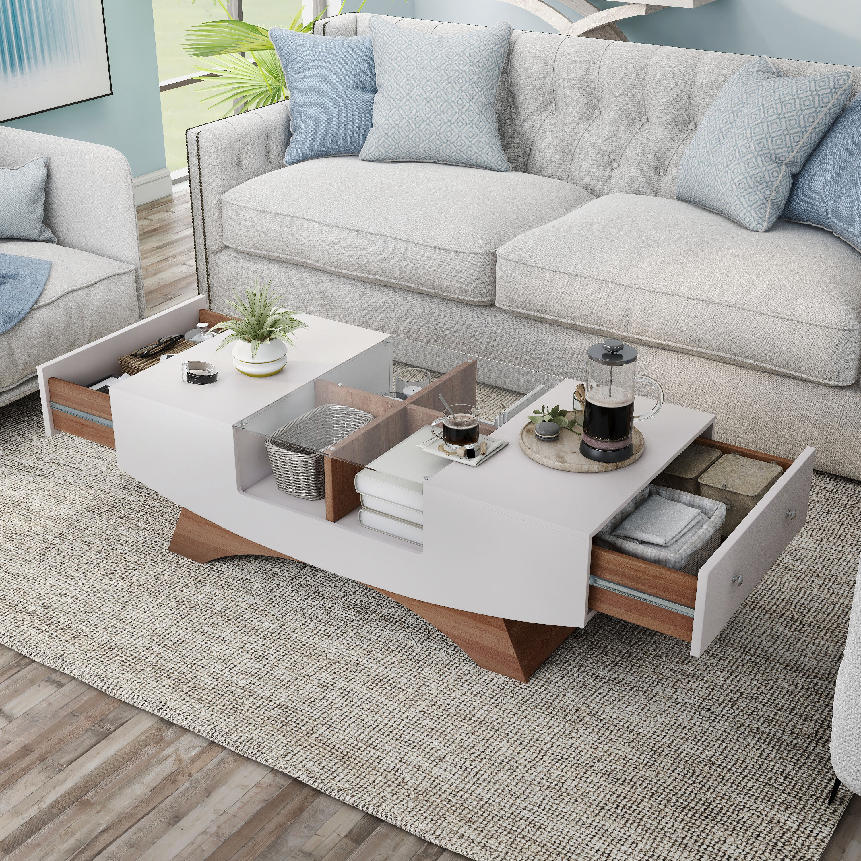 Furniture of America YNJ-146-2 Coffee-Tables - View #9