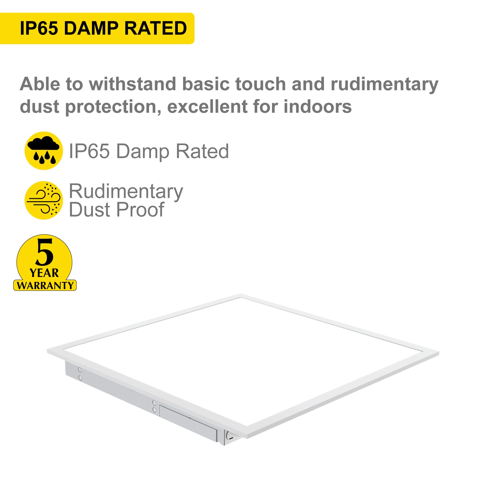 NuWatt 1x4 Dimmable LED Panel Light with Selectable Color and Wattage