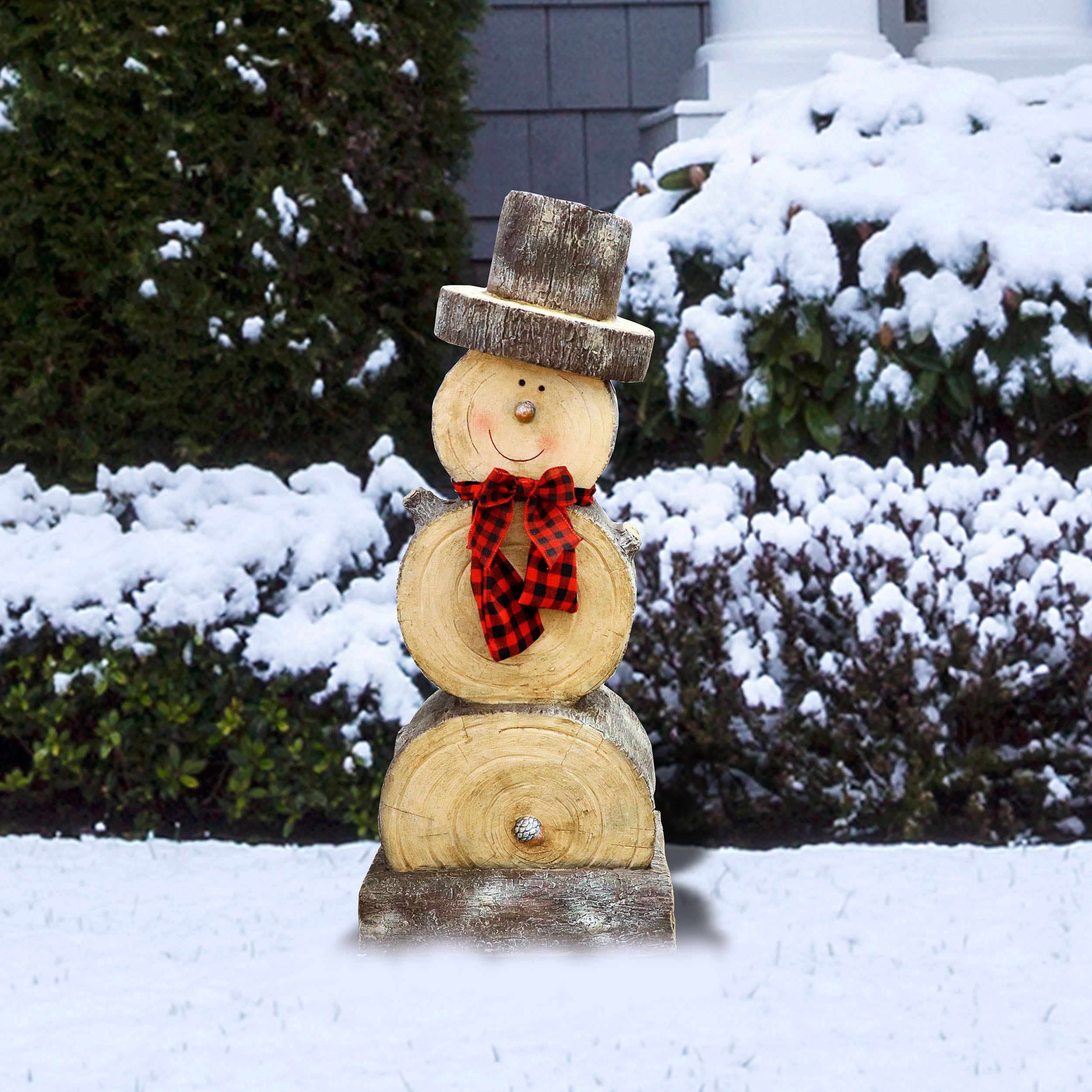 SnowBro's Illuminated Snowman Holiday Statue: Giant - DB383115