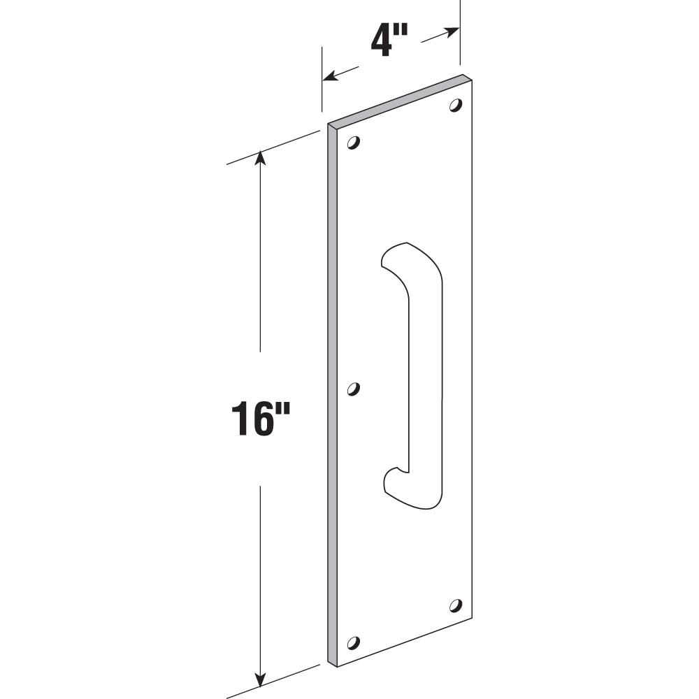 Prime-Line J 4643 Entry-Door-Kick-Plates - View #2