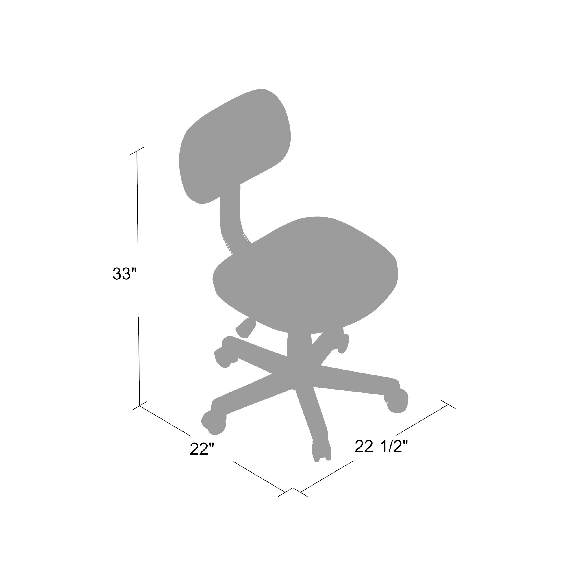 Boss Office Products B205-BK Office-Chairs - View #2