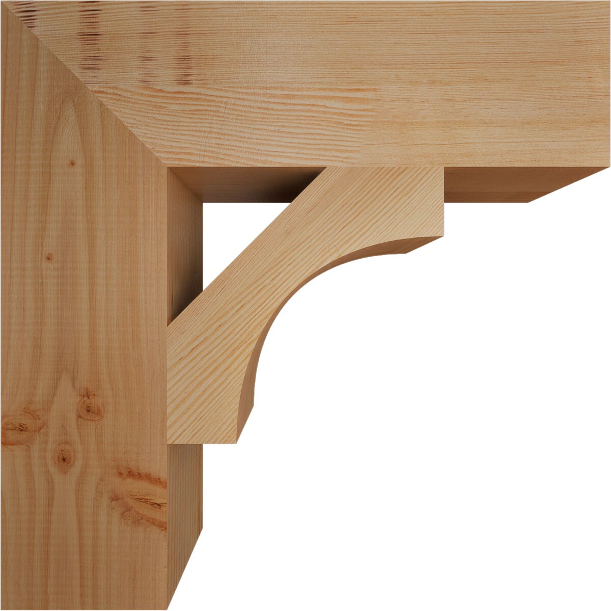 Ekena Millwork BKT06X22X22WTL05SDF Exterior-Brackets-Braces - View #3