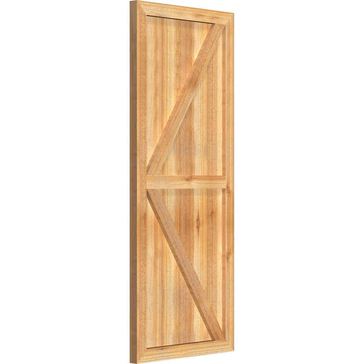 Ekena Millwork RBF06Z21X053RWR Exterior-Shutters - View #2