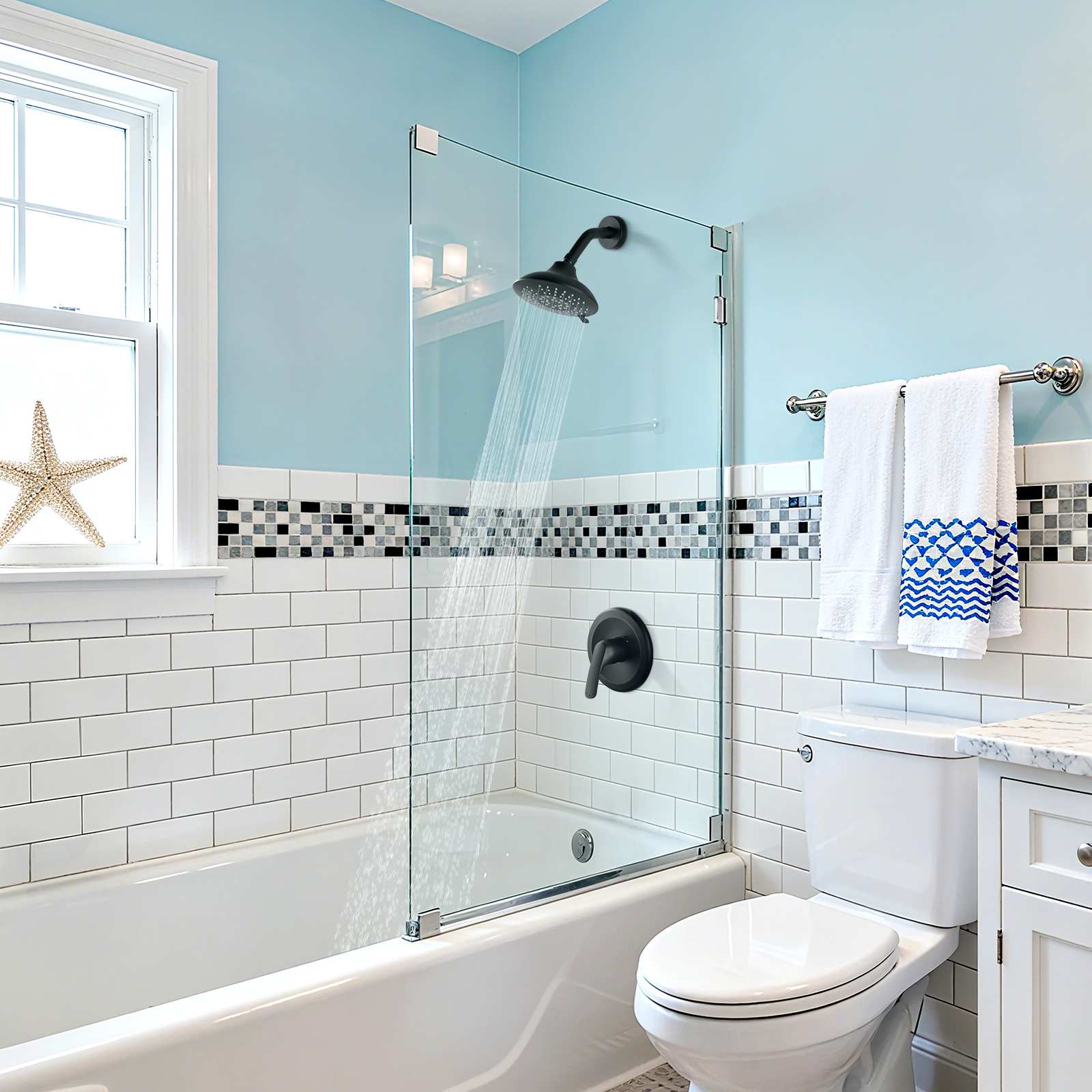 ALEASHA AL-5F11D Tub-Shower-Faucets - View #2