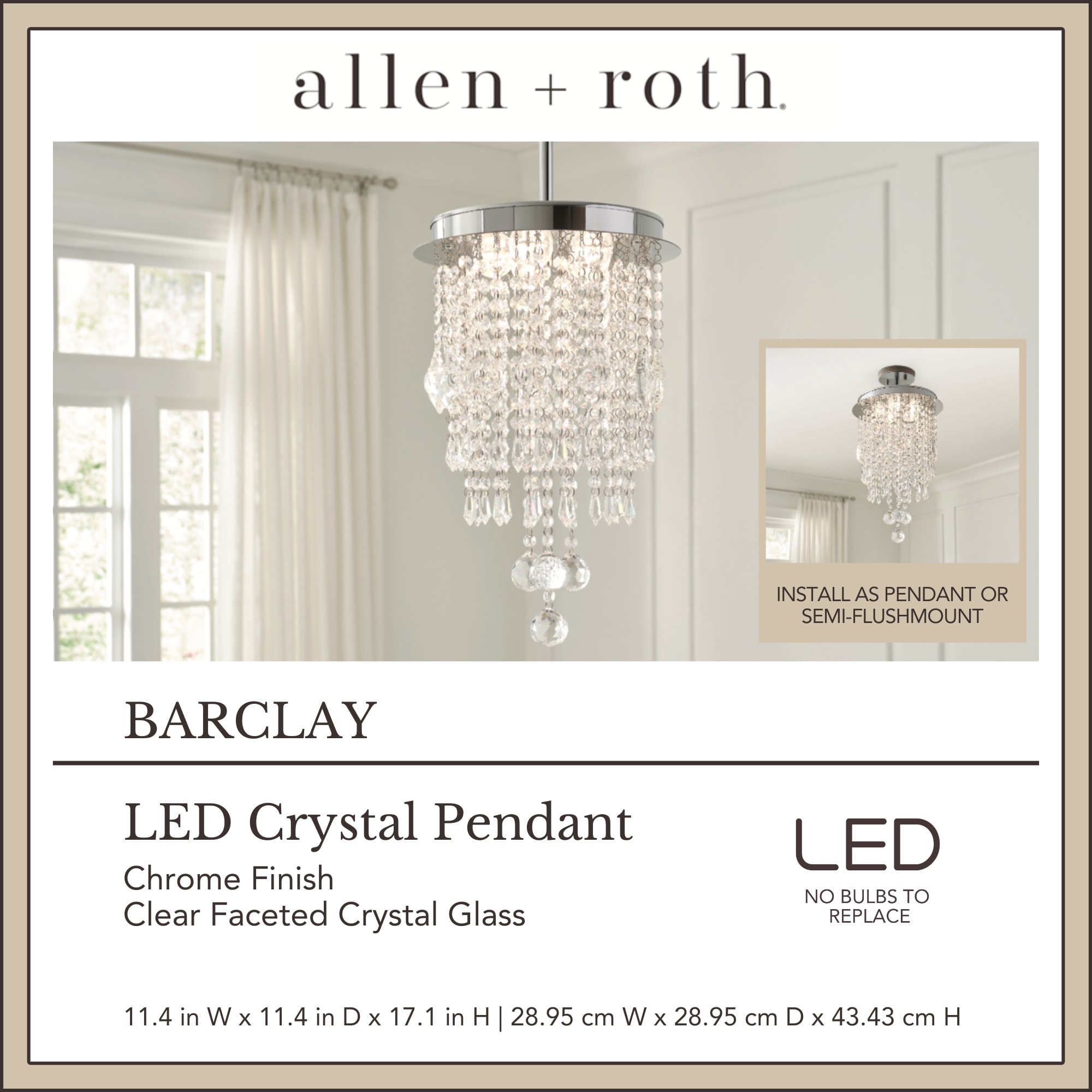 allen + roth 43527 Pendant-Lights - View #3