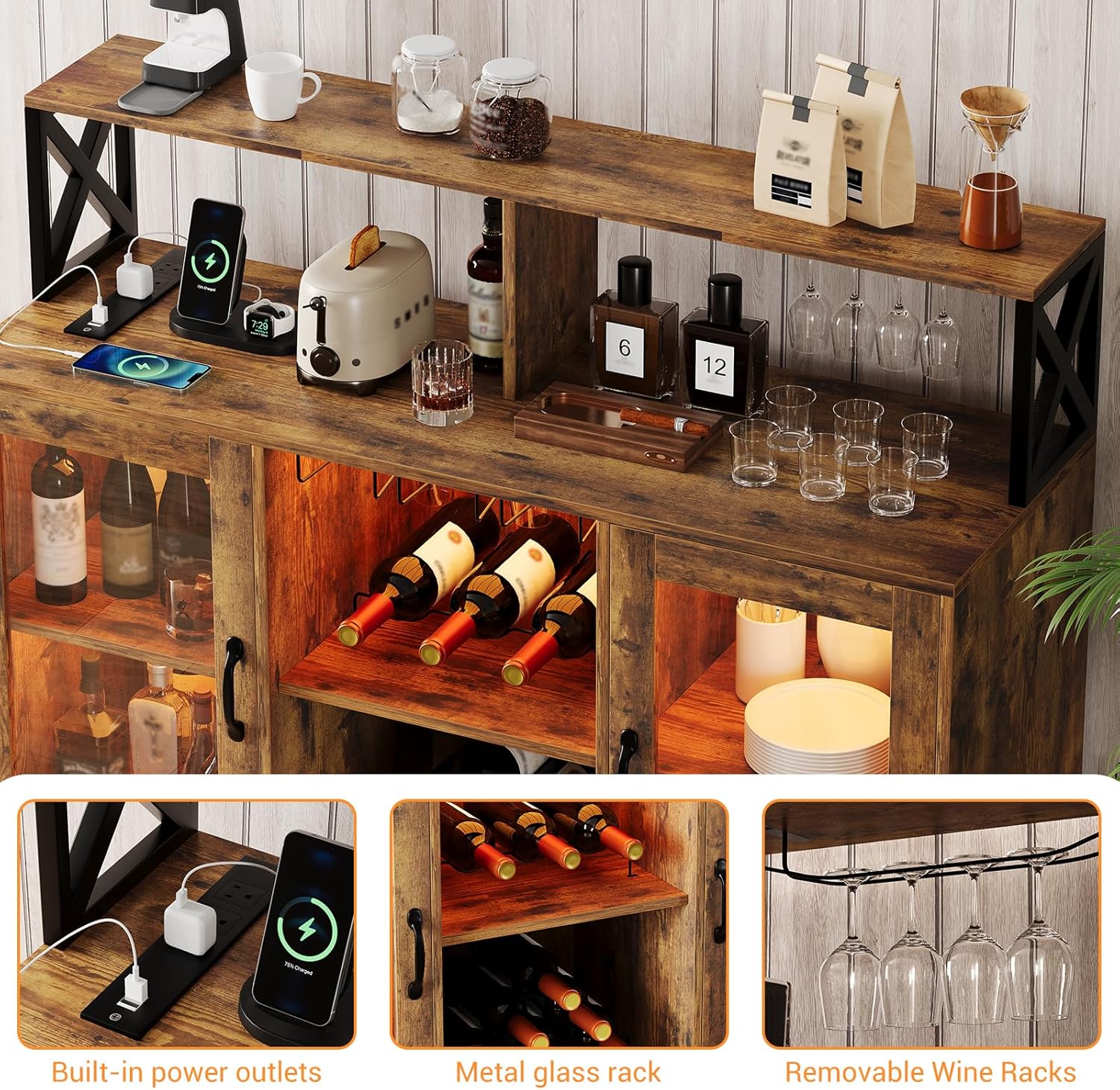 Qeetex WLS-PHO-16FCHWMC Tv-Stands - View #4