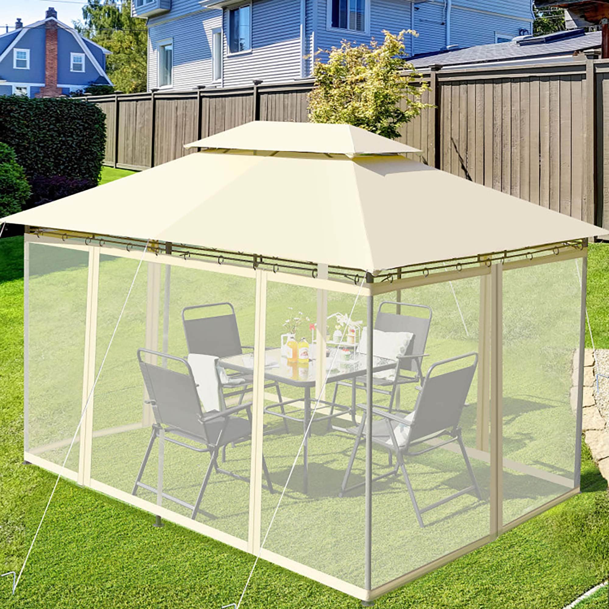 CASAINC CA07MG-GAZ Wood-Resin-Gazebos - View #2