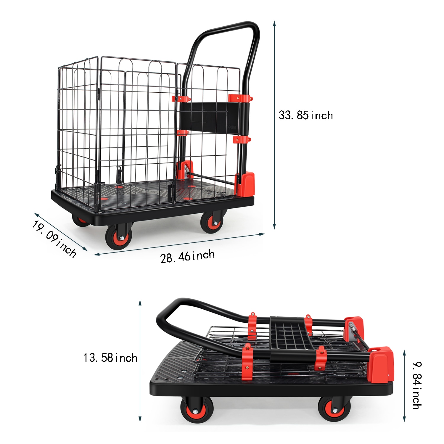 Kahomvis COS-QPW1-010 Hand-Truck-Dollies - View #3