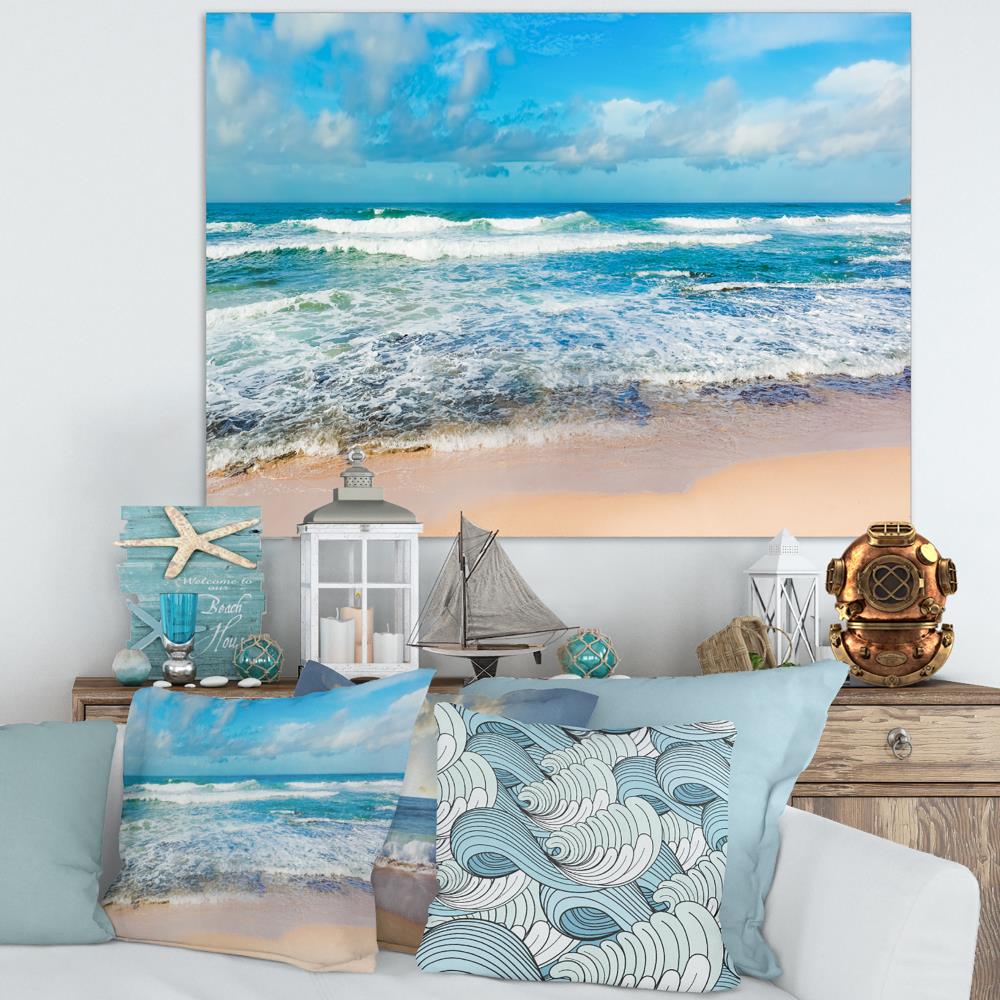 Designart 30-in H x 40-in W Coastal Print on Canvas at Lowes.com