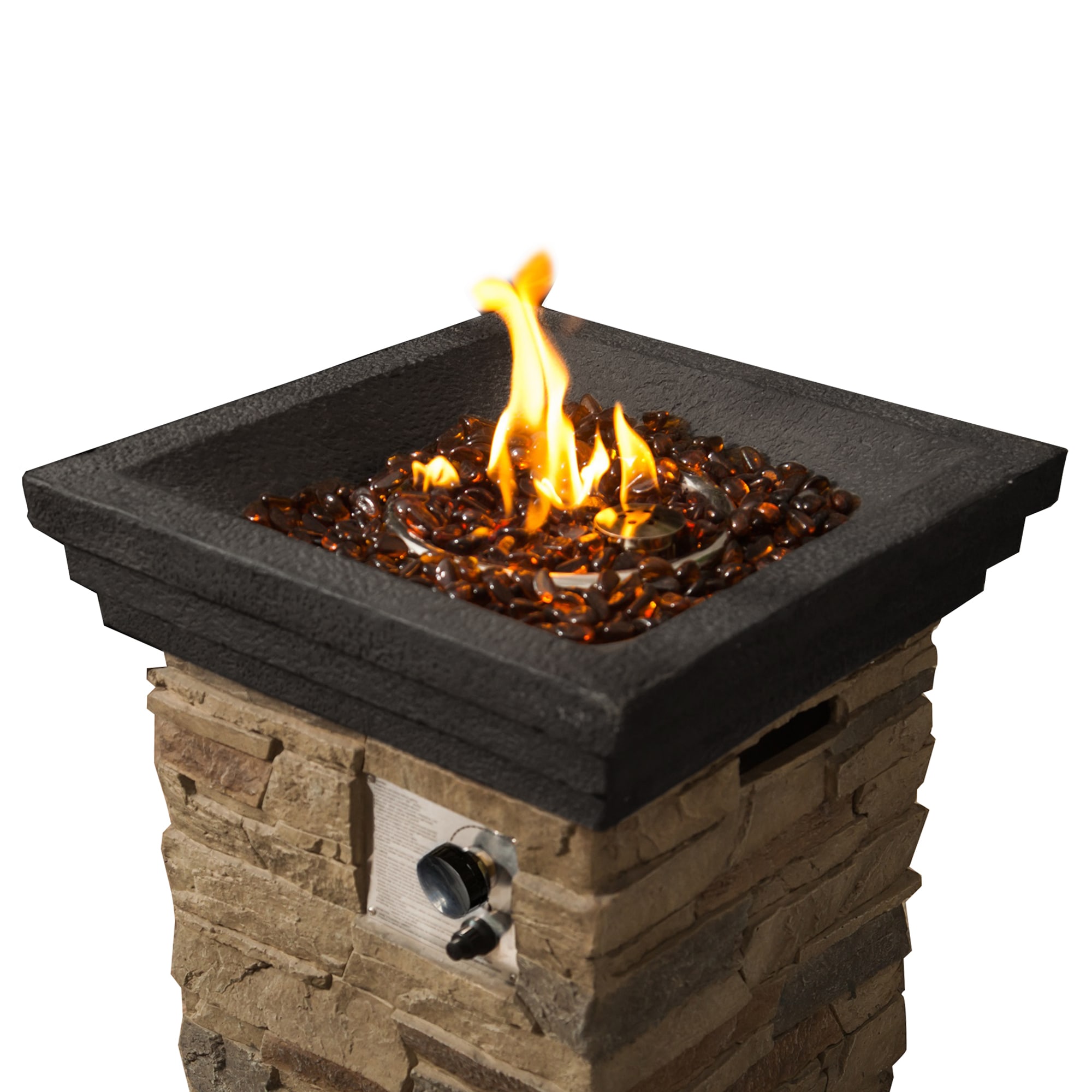 Teamson Home HF29402A Outdoor-Gas-Firepits - View #7