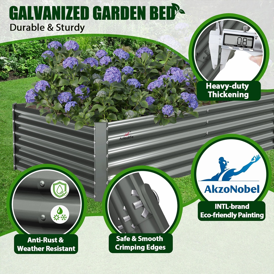 Runesay GARDENBED07 Raised-Garden-Beds - View #5