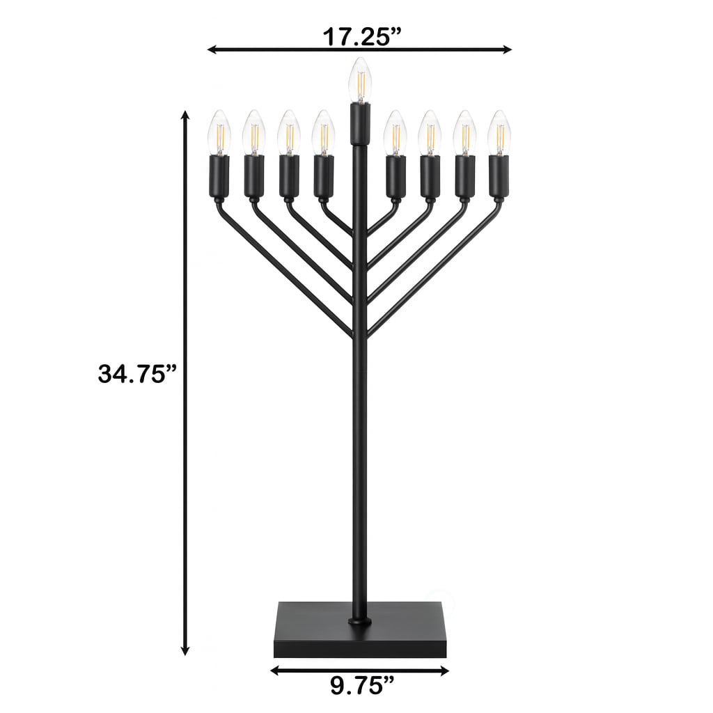 Vintiquewise QI004693BK Indoor-Hanakkah-Decor - View #4