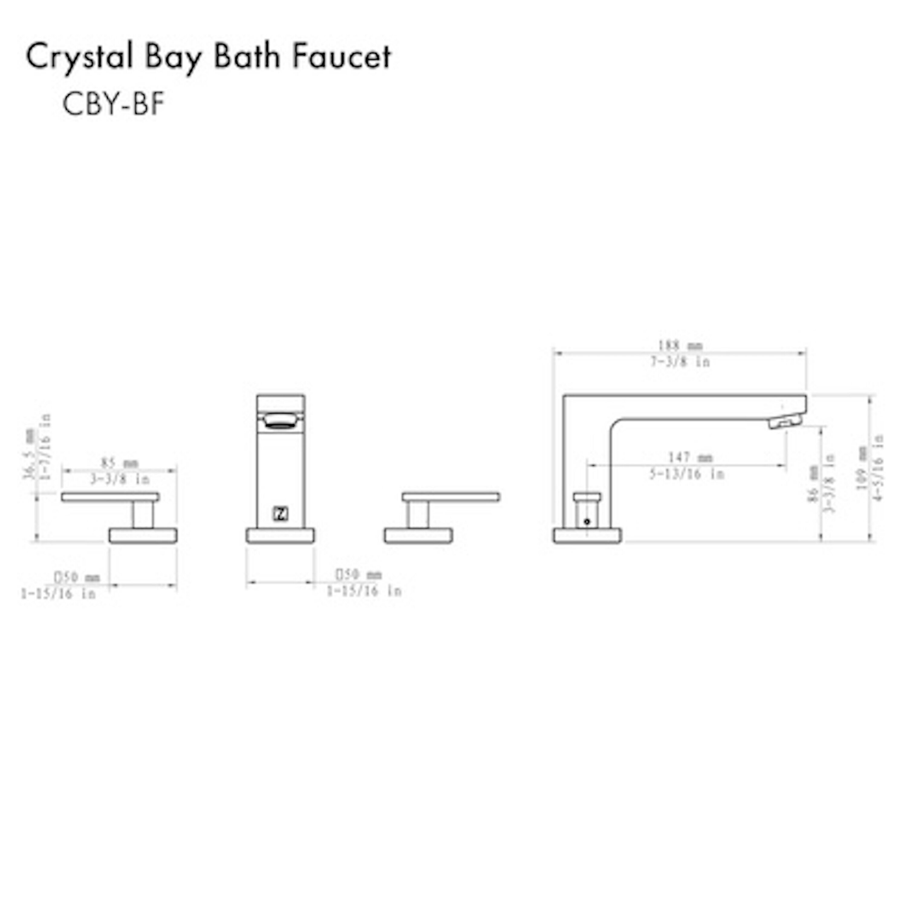 ZLINE KITCHEN & BATH CBY-BF-CH Lavatory-Faucets - View #5