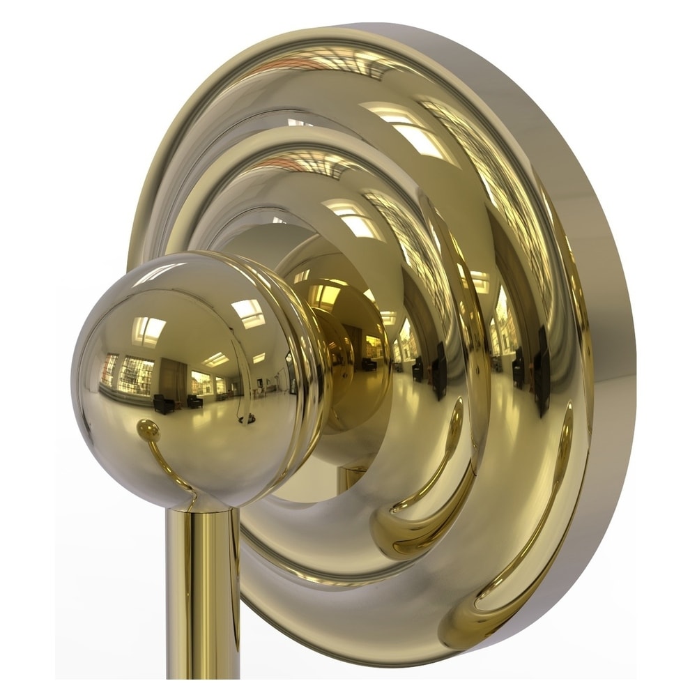 Allied Brass Prestige Que New Unlacquered Brass Single Wall Mount Towel 