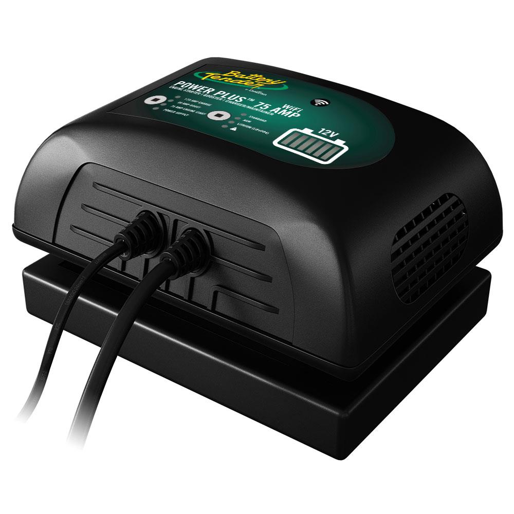 25 Amp Portable Car Battery Charger with 75 Amp Engine Start and Alternator  Check