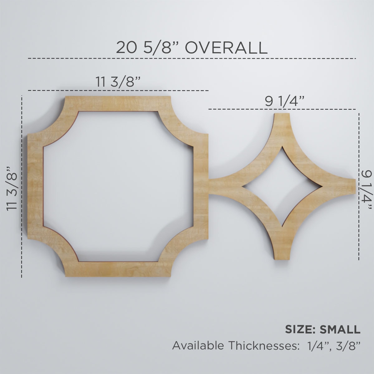 Ekena Millwork WALW12X12X0250ANDAL Wall-Panels - View #2