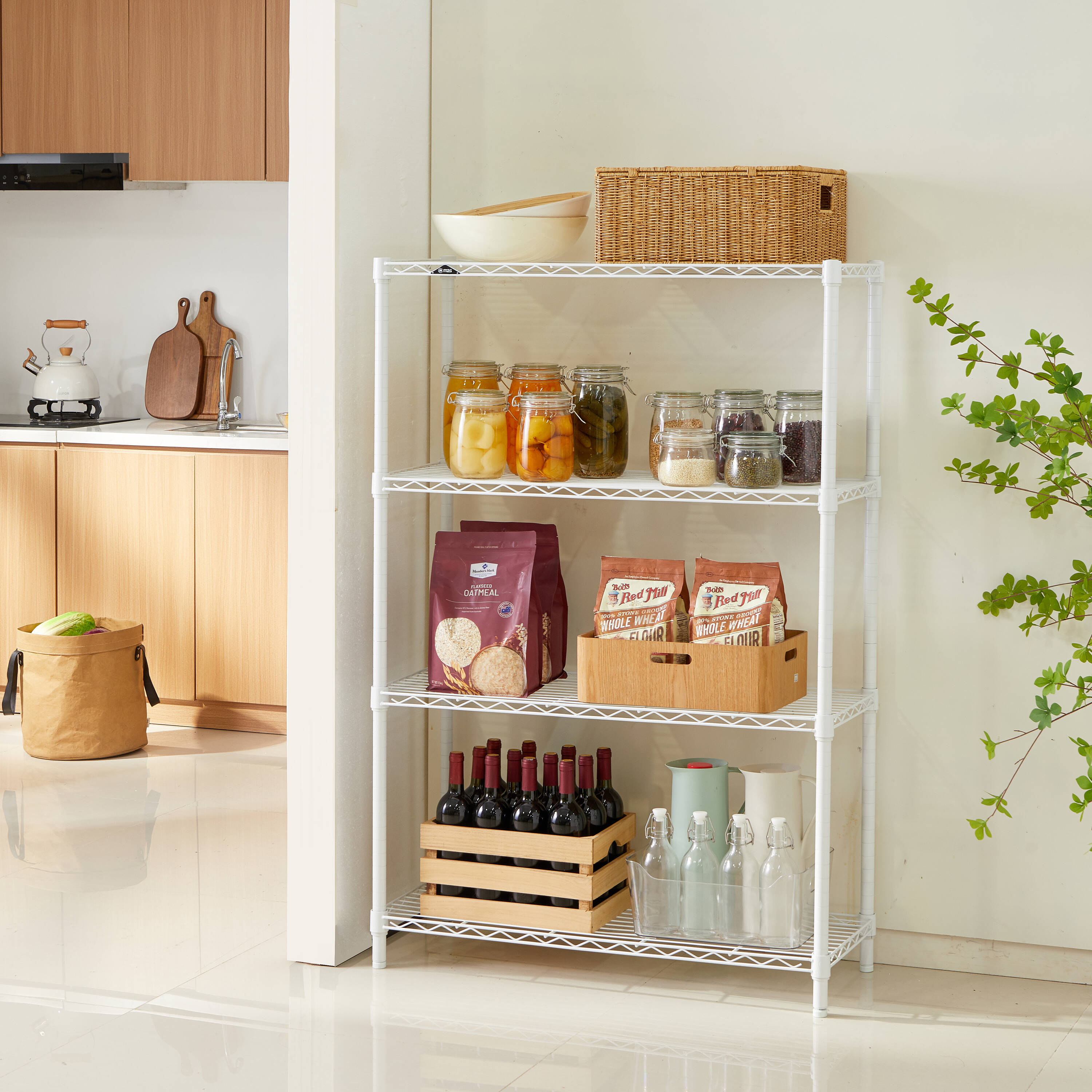 MZG E3590135OBWH401LB Free-Standing-Shelving - View #9