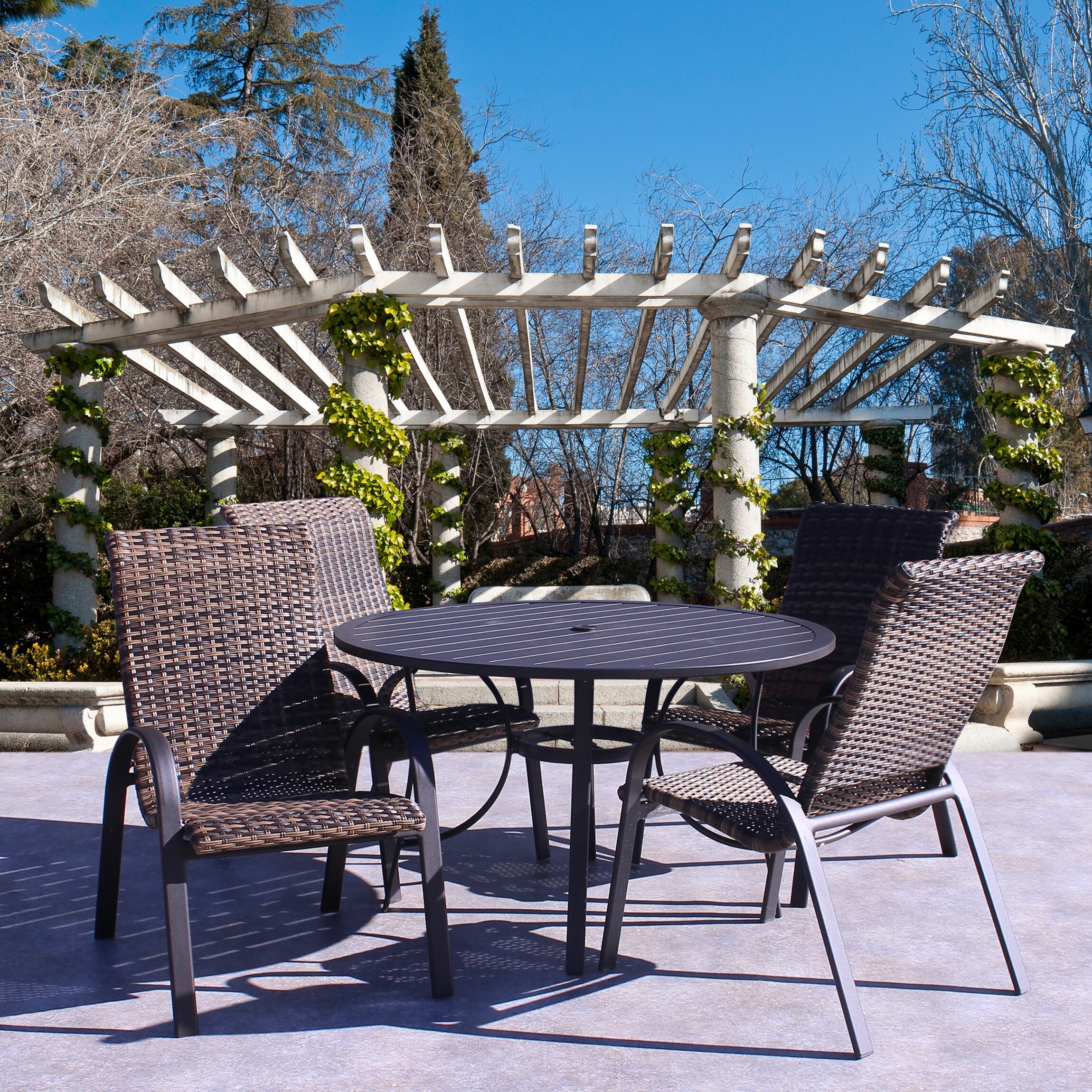 Courtyard Casual 5703 Patio-Conversation-Sets - View #2