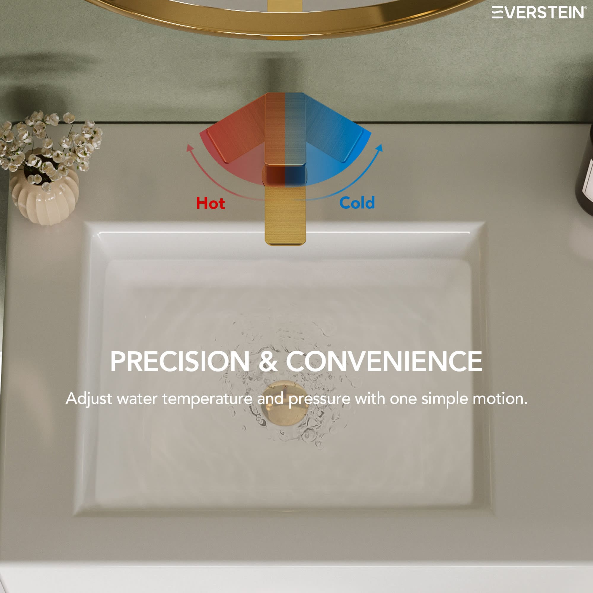 EVERSTEIN SFS-1120-GD Lavatory-Faucets - View #4