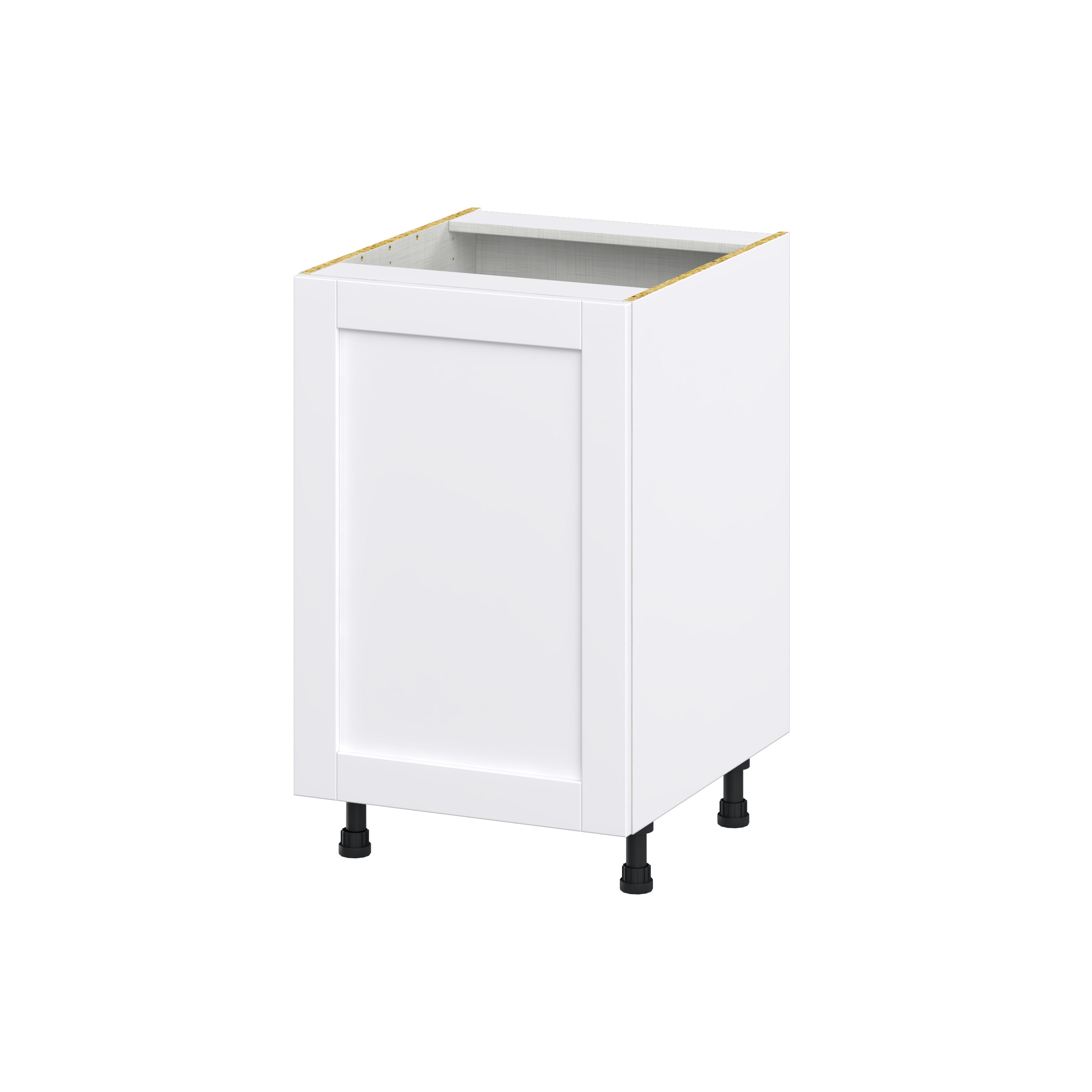 Hugo&Borg DSB21FH(L/R)-RM Rosemont 21-in W x 34.5-in H x 24-in D Glacier White Base Fully assembled Cabinet (Flat Panel Shaker)
