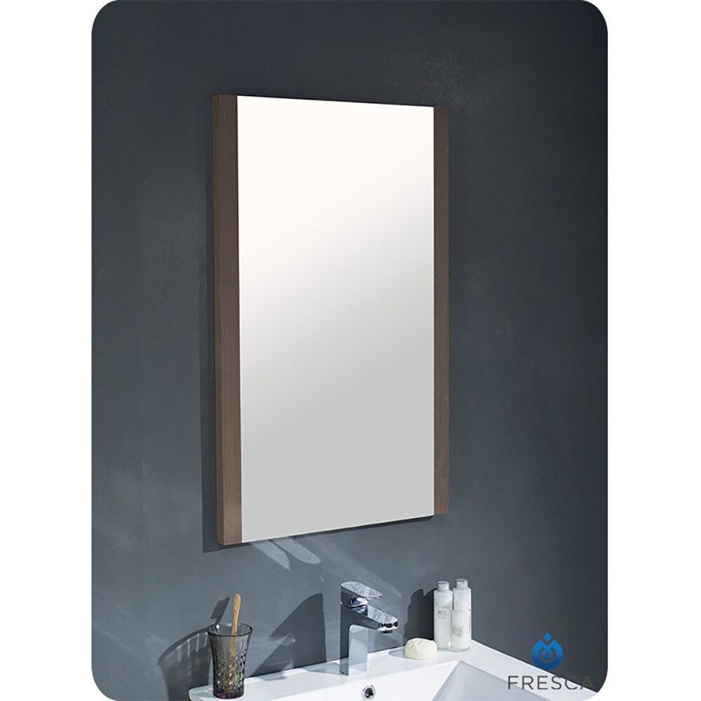 Modern Gray Oak 24" Freestanding Single Sink Vanity Set