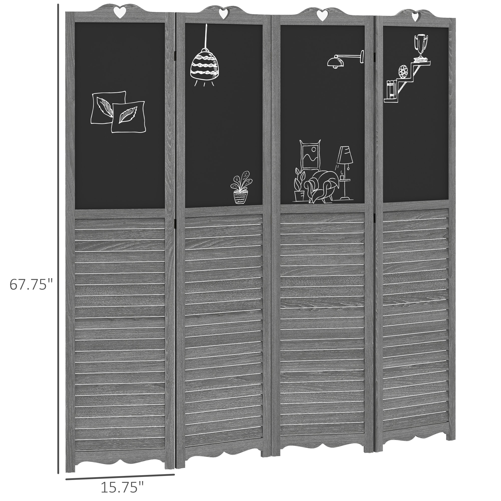 CESICIA ZWY17 Indoor-Privacy-Screens - View #4