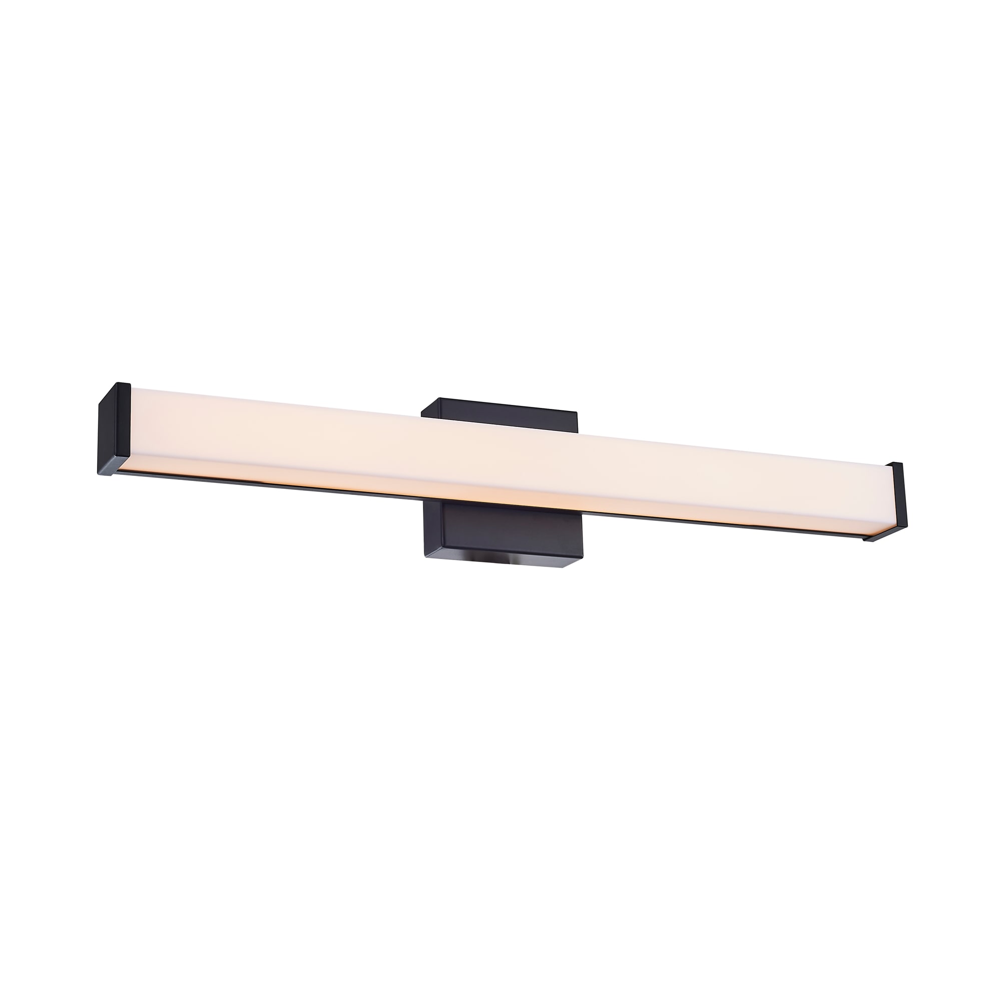 Forclover CJFL-P216952 Wall Sconces 24-in W 1 -Light Matte Black Wall Sconce